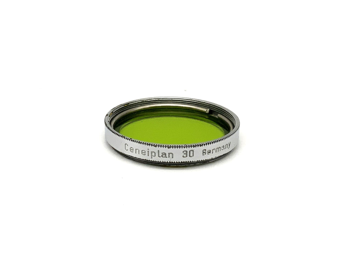 Ceneiplan Farbfilter grün/green Filter 30mm Kreisförmig Filtergewinde