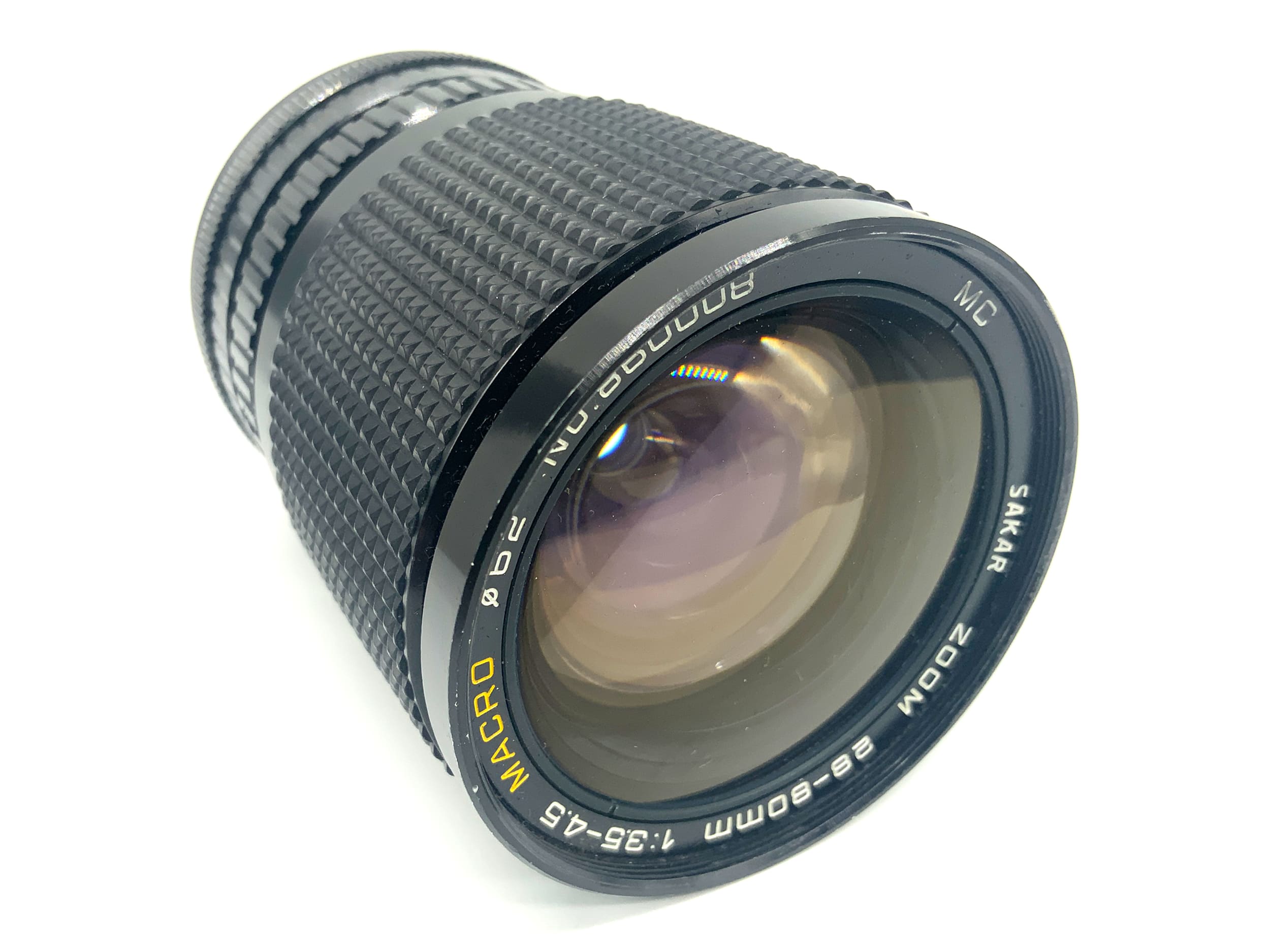 Sakar Macro MC Zoom 28-80mm 1:3.5-4.5 Objektiv Zoomobjektiv (Canon FD)