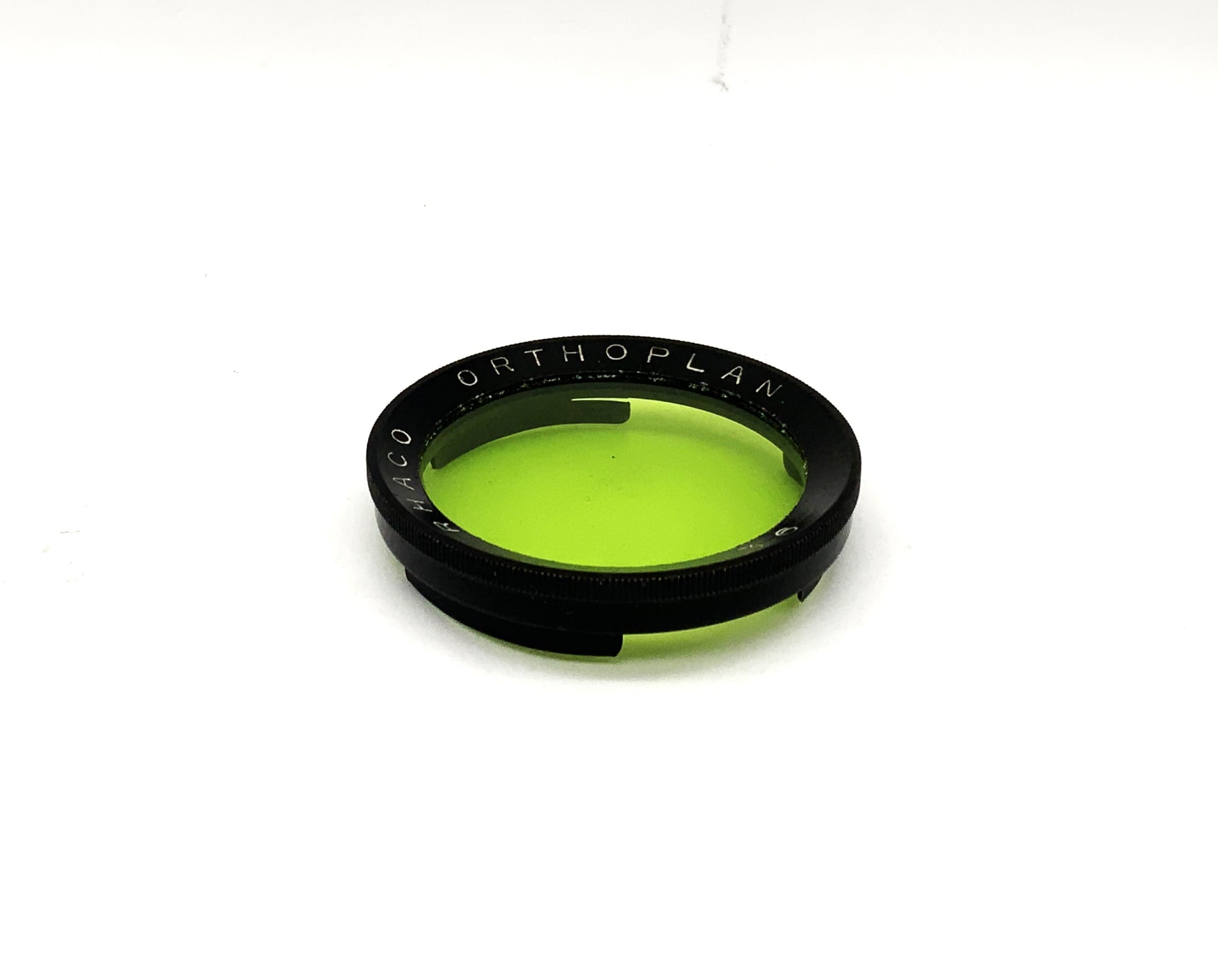 Filtre de couleur vert Rhaco/Filtre Orthoplan à enfiler 36 mm