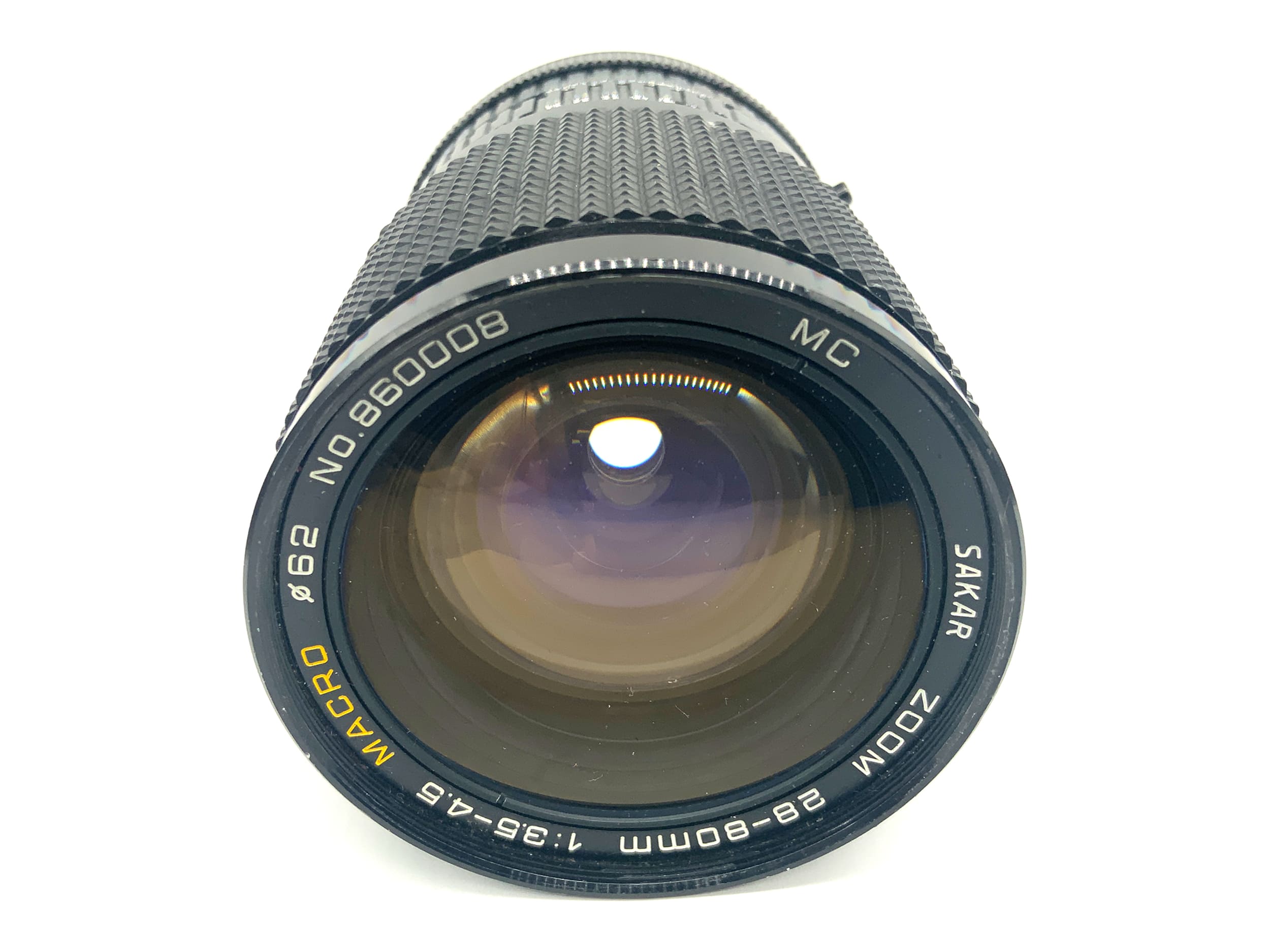 Sakar Macro MC Zoom 28-80mm 1:3.5-4.5 Objektiv Zoomobjektiv (Canon FD)