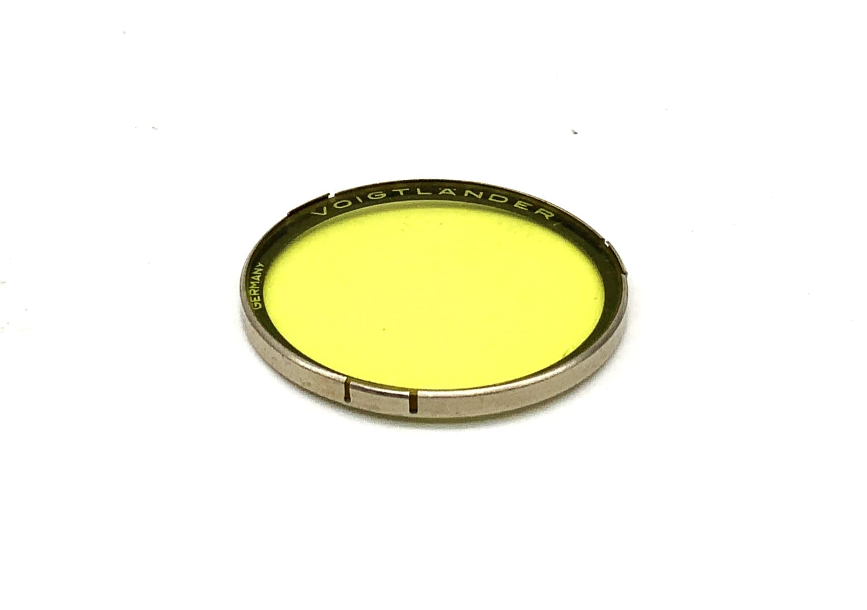 Filtre de couleur jaune Voigtländer Moment pour filtres à enfiler Bessa