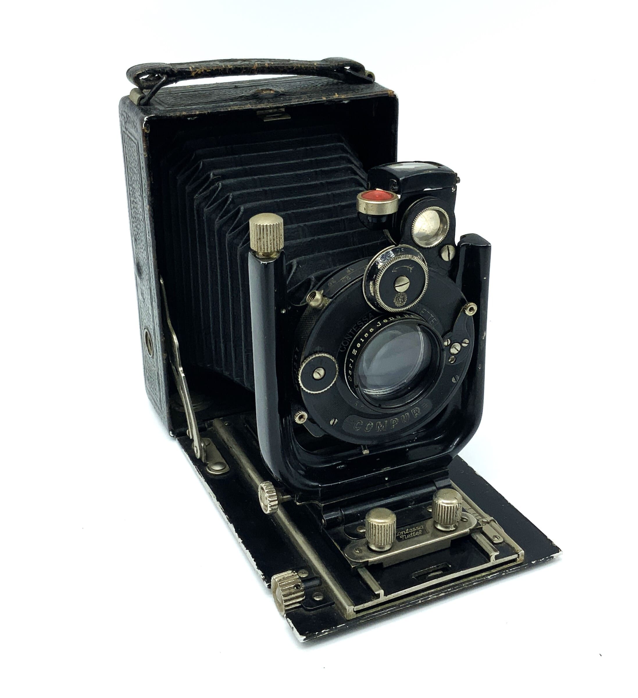 Contessa Nettel Adoro Plattenkamera mit Carl Zeiss Tessar 12cm 1:4,5