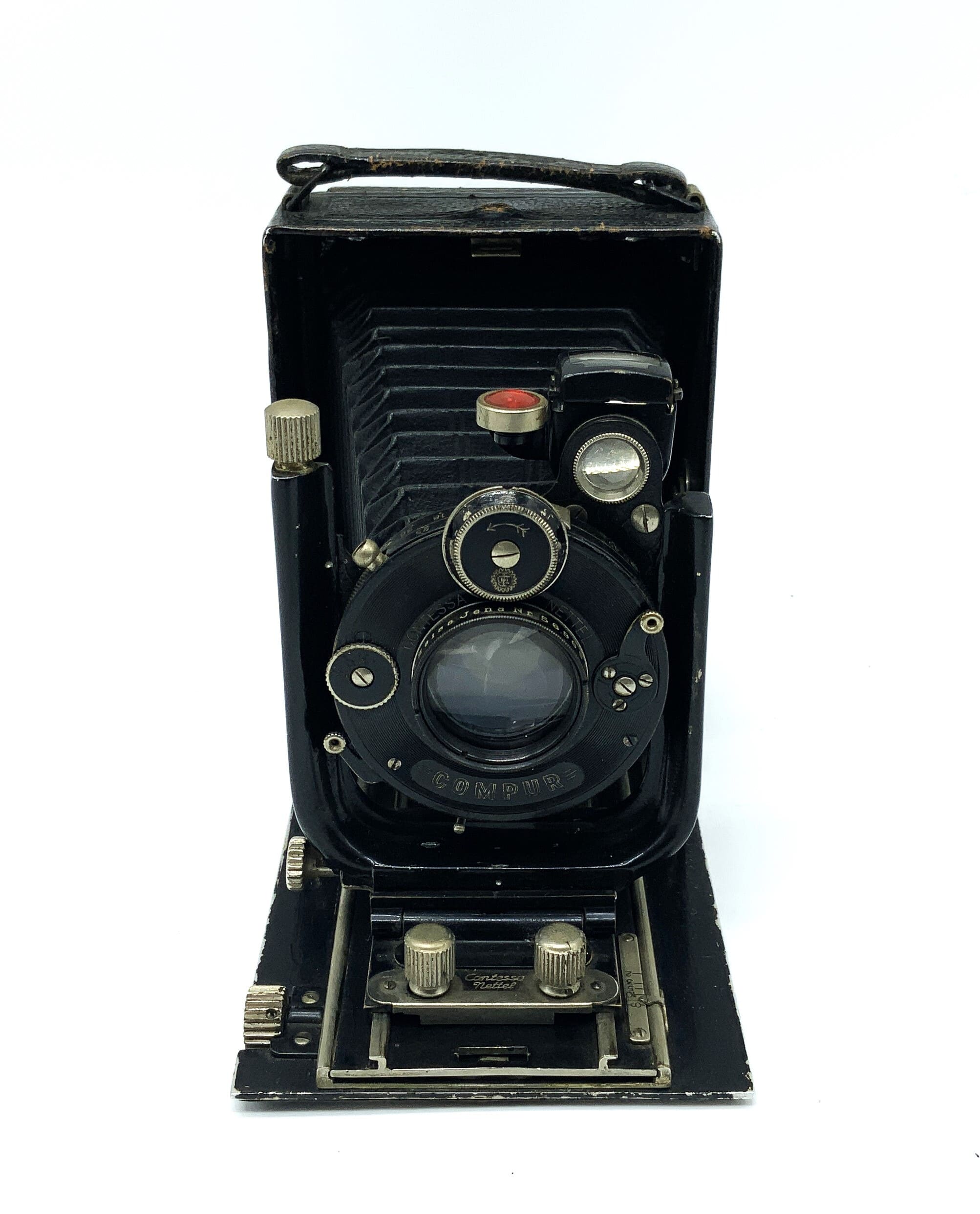 Contessa Nettel Adoro Plattenkamera mit Carl Zeiss Tessar 12cm 1:4,5