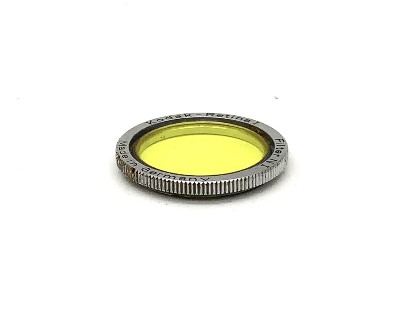 Filtre couleur Kodak Retina I, filtre jaune NI, filetage circulaire de 22 mm