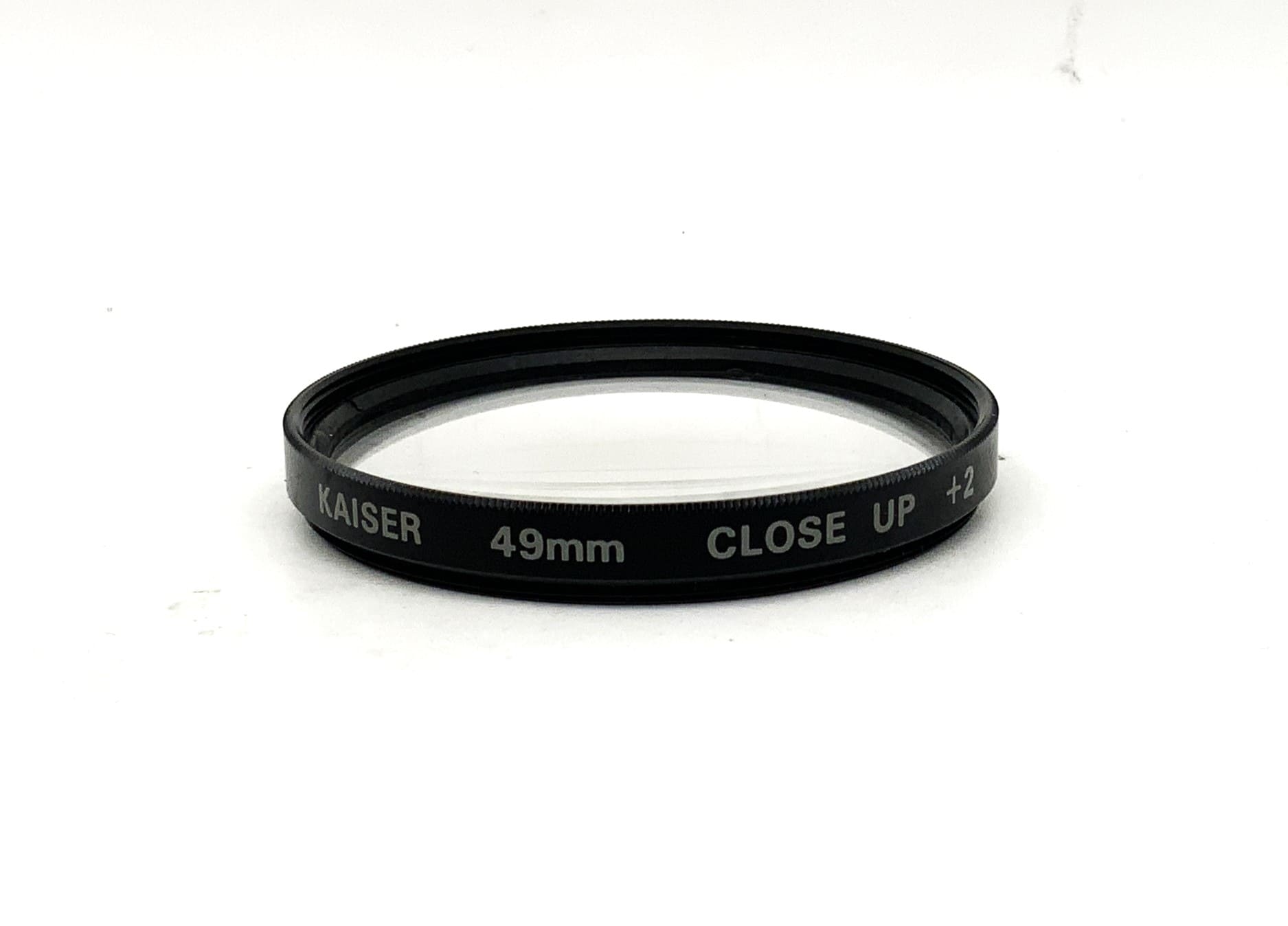 Objectif macro Kaiser + 2 filtres, filetage circulaire de 49 mm