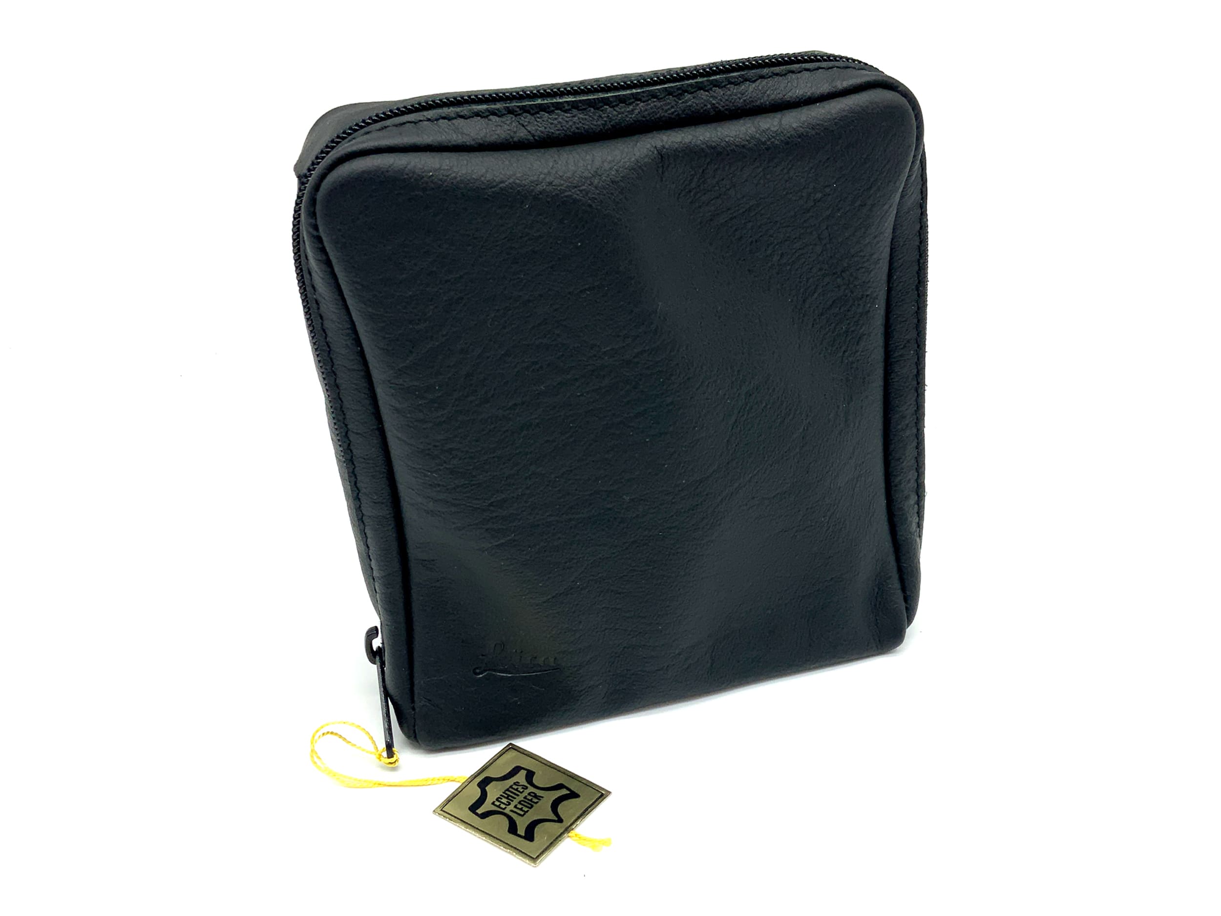 Leica Trinovid 7x42 Bereitschaftstasche schwarz Fernglastasche Köcher Leder