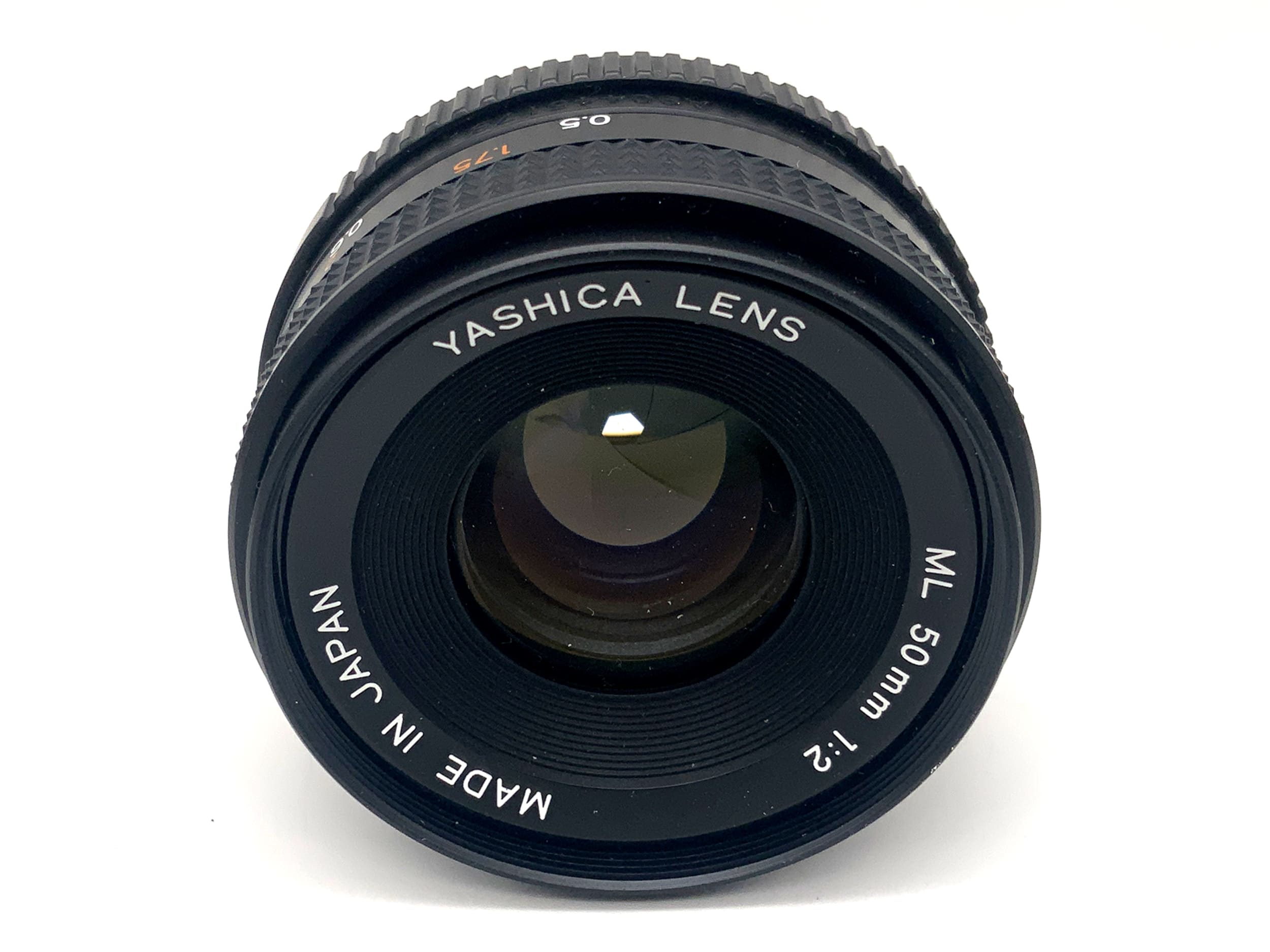 Yashica ML 50mm 1:2 Objektiv Festbrennweite (Yashica / Contax) Text lesen!