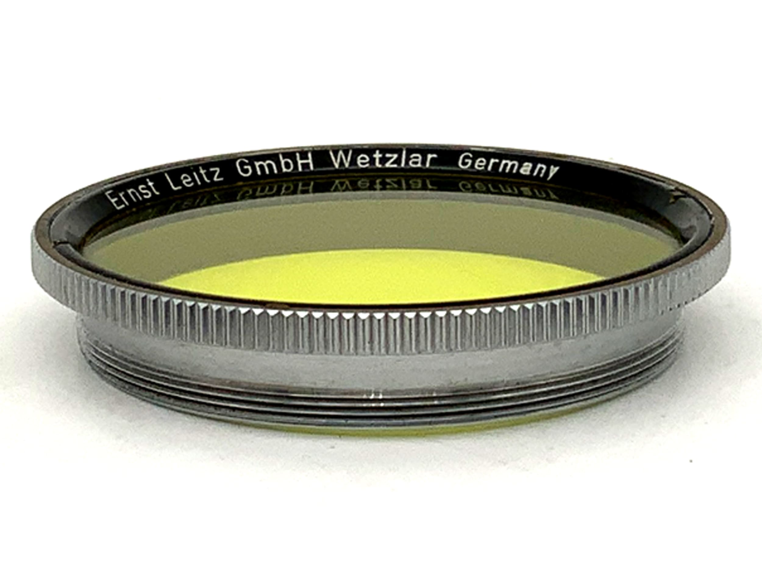 Leica Leitz Farbfilter Summitar 1 gelb/yellow GBWOO Chrom Filter 36mm