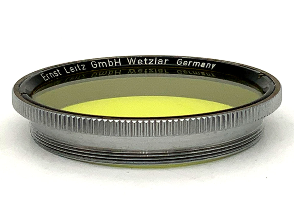 Filtre jaune Leica Leitz Summitar 1, filtre chromé GBWOO 36 mm