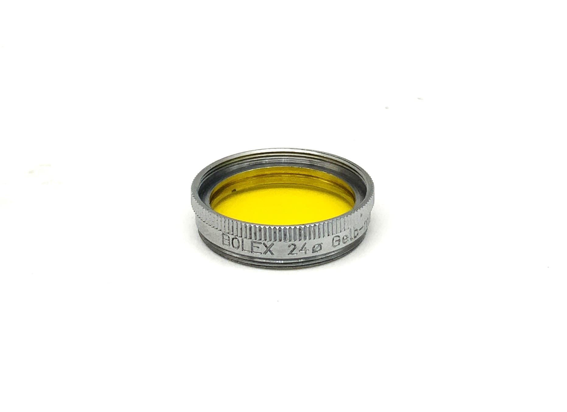 Bolex Farbfilter gelb-mittel 3x Filter 24mm Kreisförmig Filtergewinde