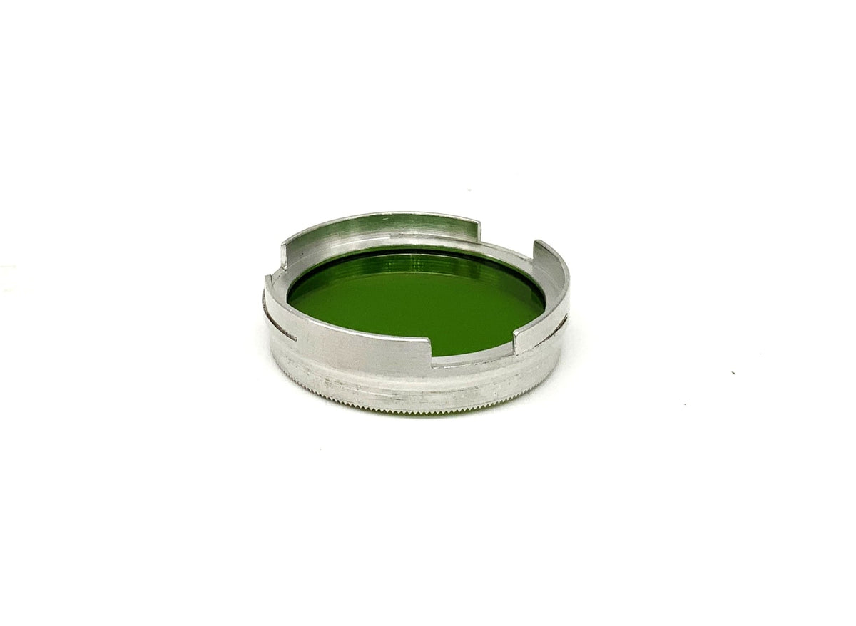 Arnz Jena Farbfilter grün/green Steckfilter Slip On Filter 28,5mm Filtergewinde