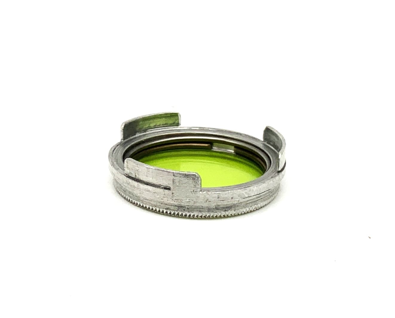 Arnz Jena Farbfilter hellgrün/light green Steckfilter Slip On Filter 24mm