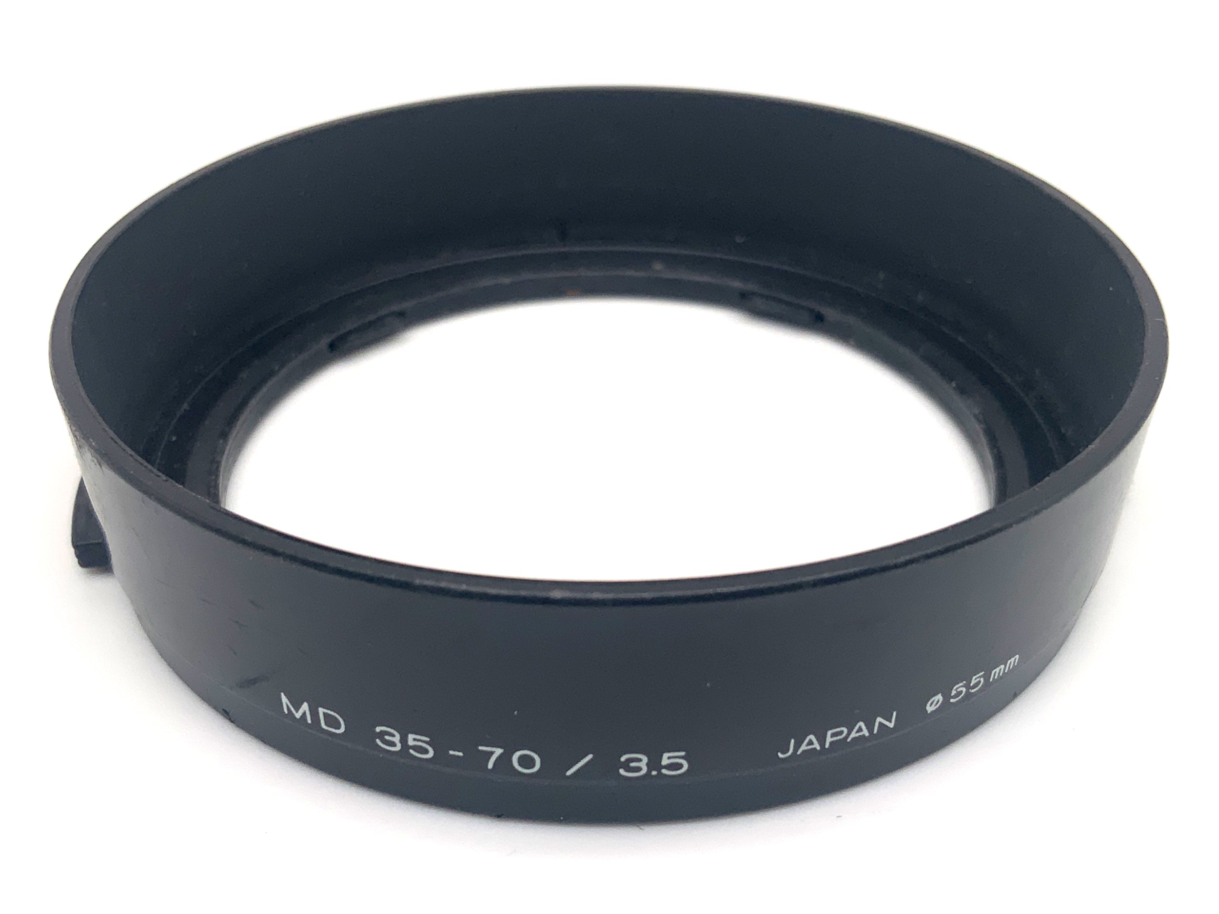 Minolta MD 35-70 / 3.5 Gegenlichtblende clip on Blende lenshood Sonnenblende