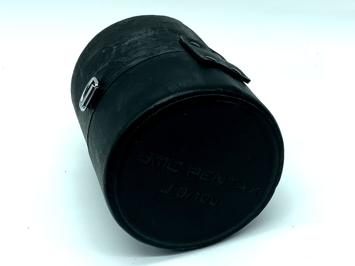 Asahi Pentax 2.8/100 Köcher schwarz für SMC Pentax Hartschale Lens Case