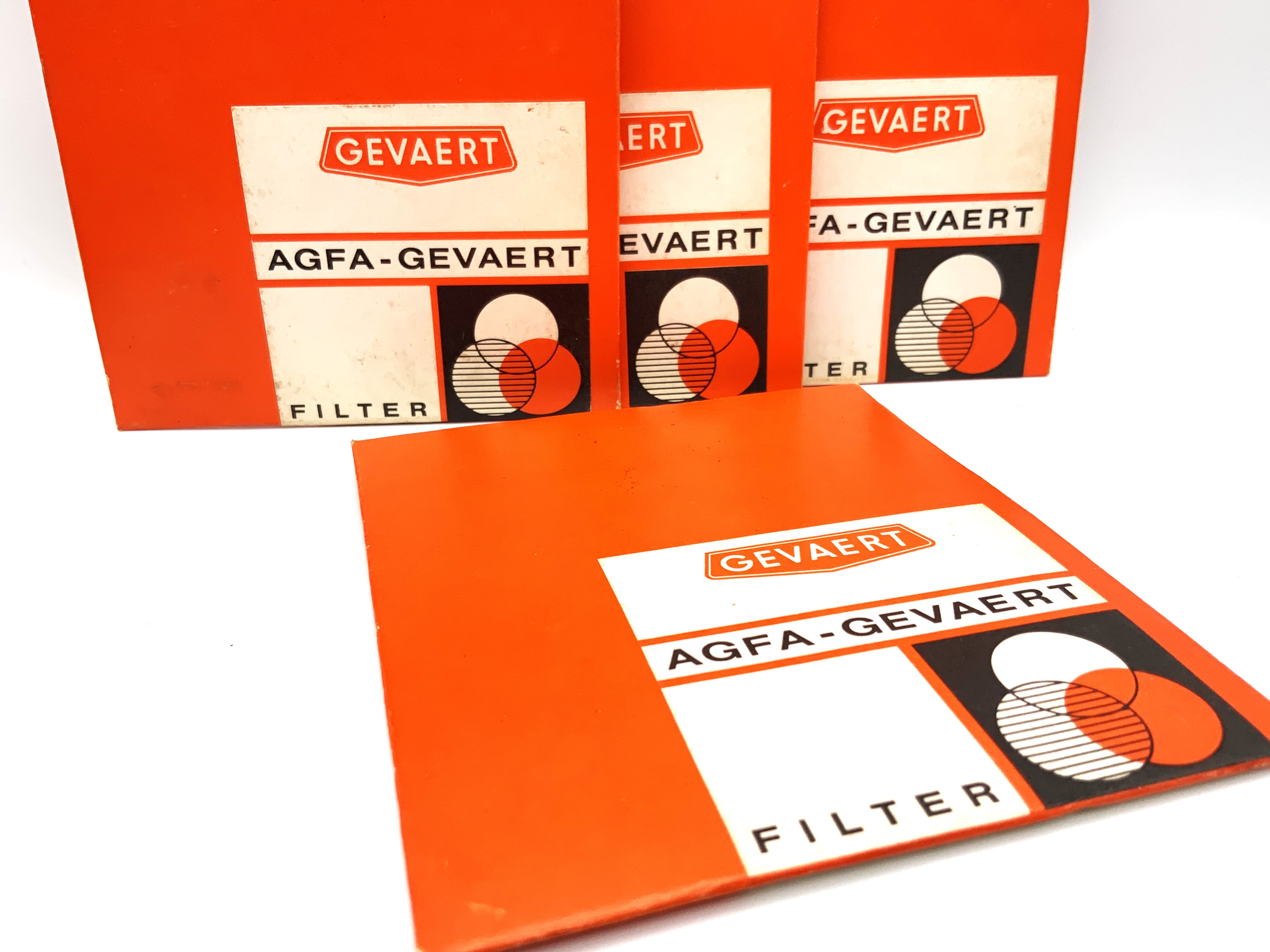 Agfa-Gevaert Filterset 4-teilig: U438,L489,U525,L599 Filter 8x8cm Rechteckig