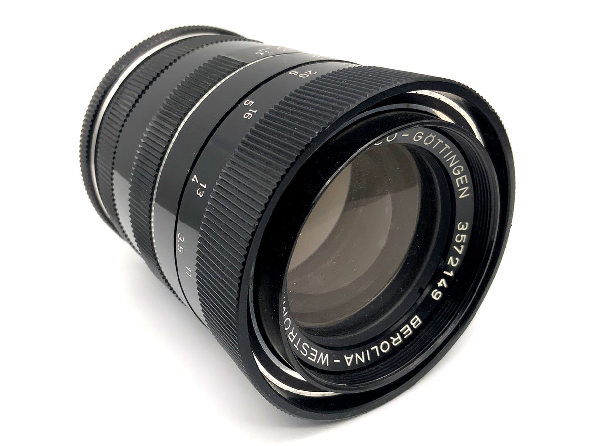 Isco Göttingen Berolina Westromat 135mm 1:3.5 Objektiv Festbrennweite (M42) Pilz