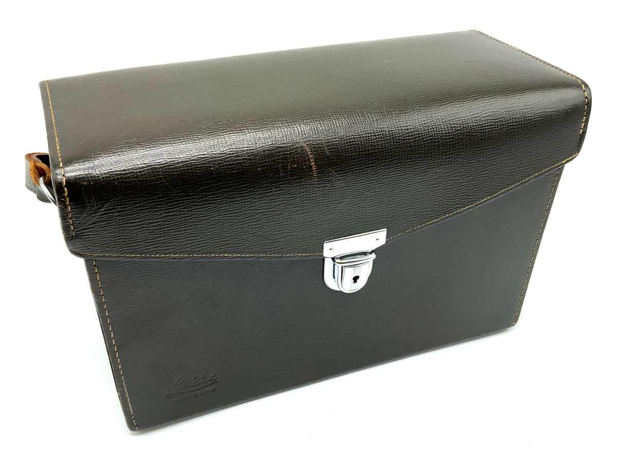 Leica LTM Bereitschaftstasche braun Leder Case Tasche Fototasche Kameratasche