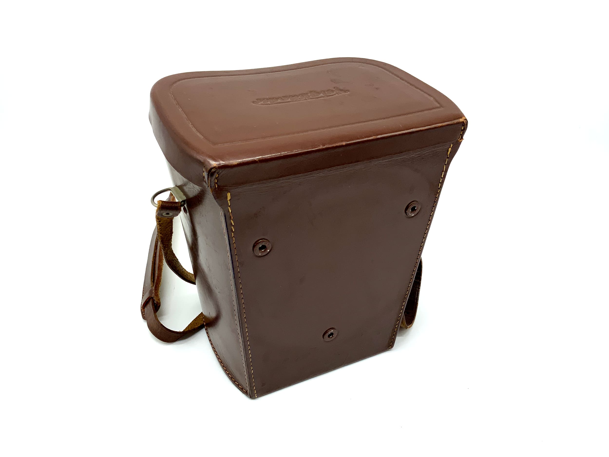 Voigtländer Bessamatic Bereitschaftstasche braun Ledertasche Long Case