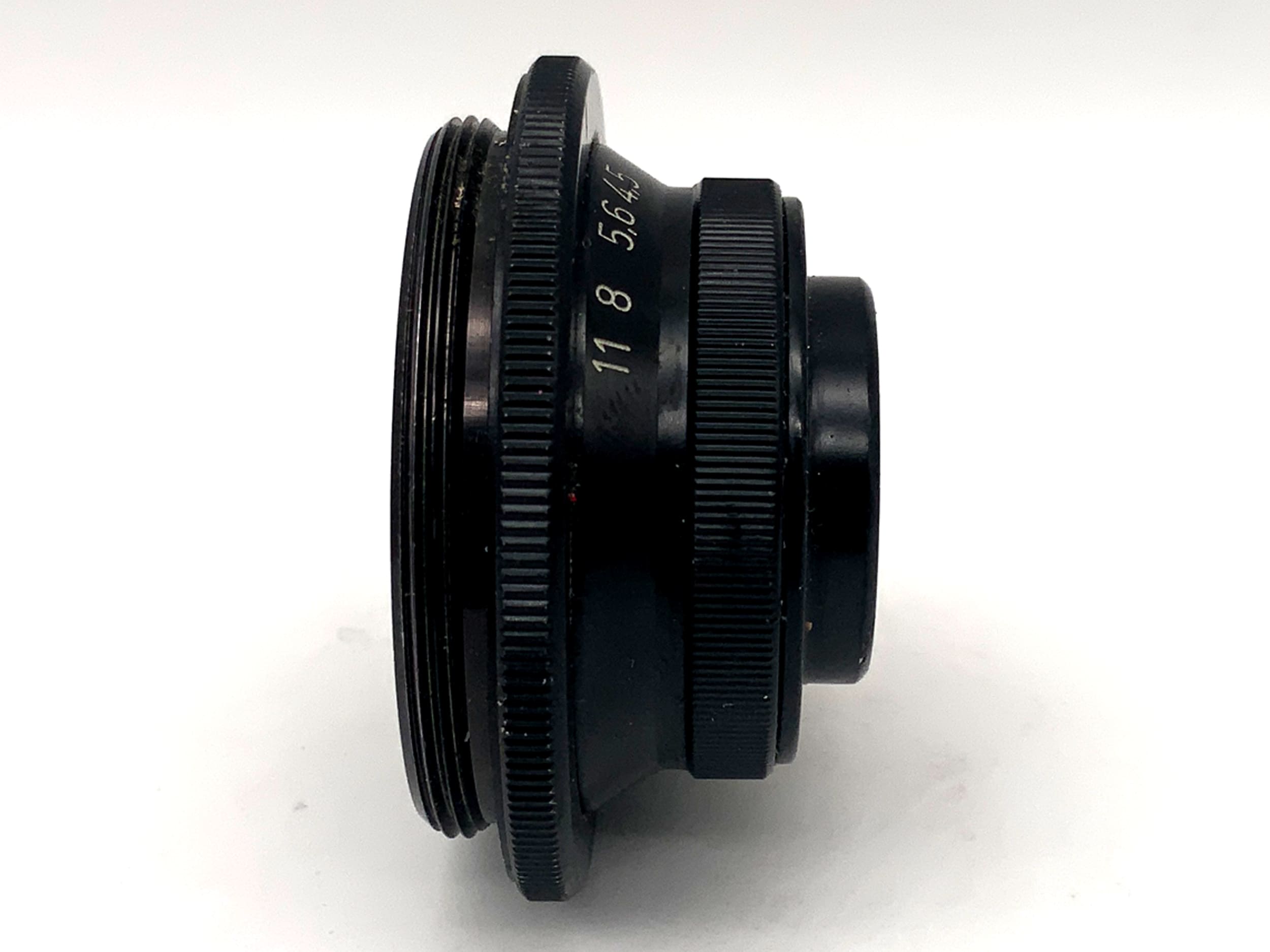 Mikar 55mm 1:4.5 Vergrößerungsobjektiv PZO red P Warszawa Enlarger Lens (M42)