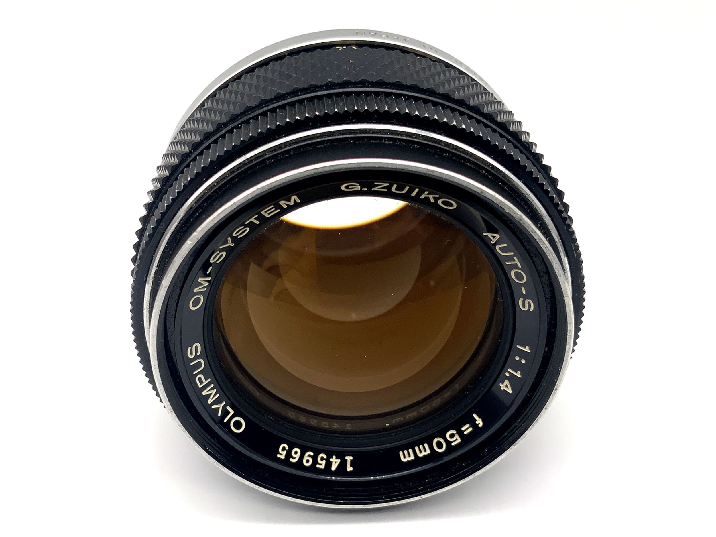 Olympus G.Zuiko Auto-S 50mm 1:1.4 Objektiv Festbrennweite (Olympus OM)