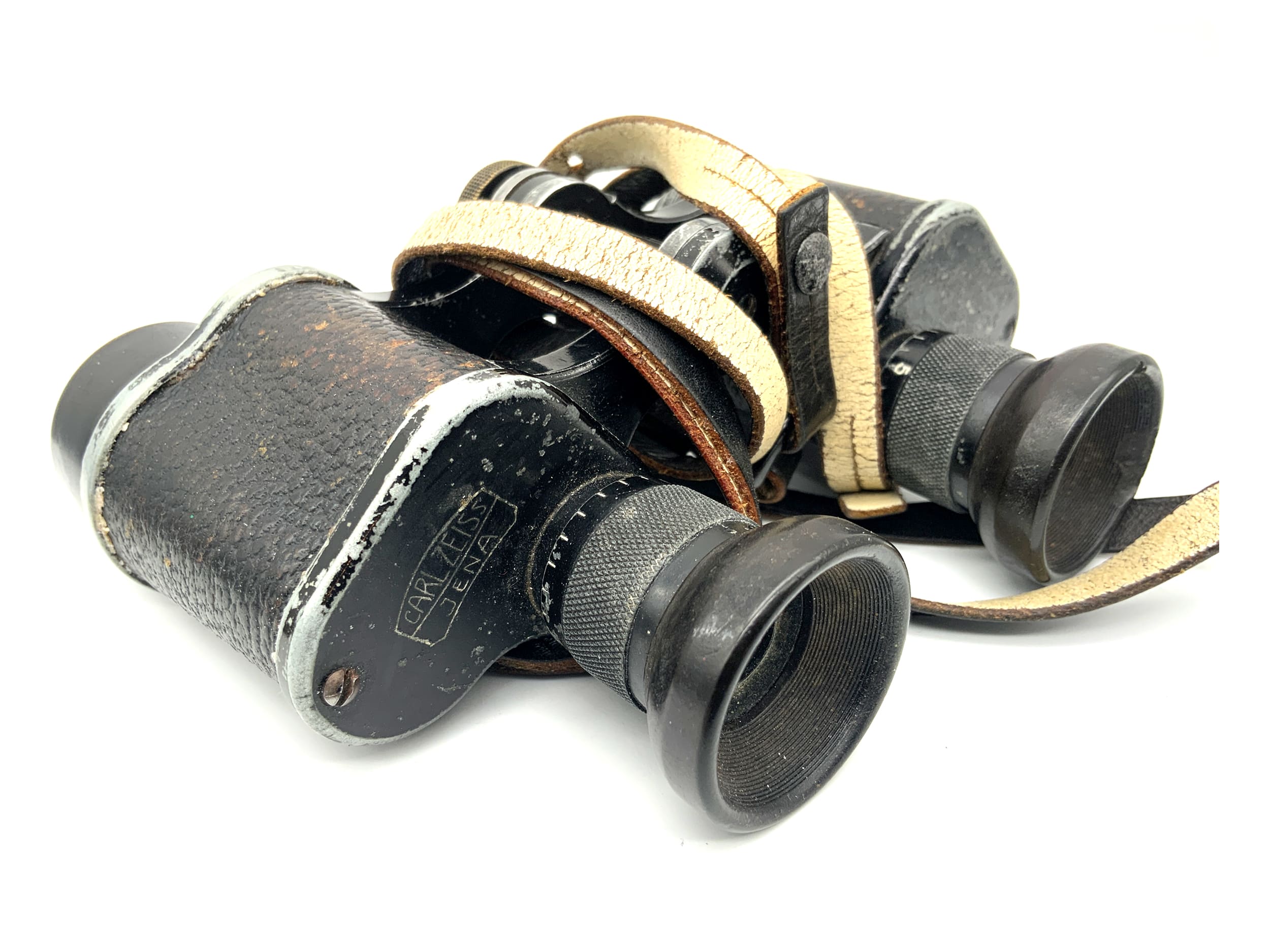 Carl Zeiss Jena Marineglas 6x Fernglas Dienstglas WWI 1.WK Binocular Prismenglas