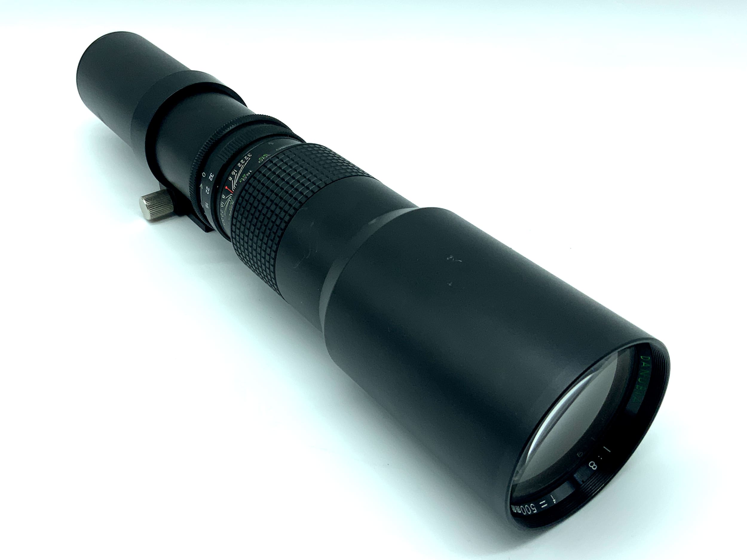 Danubia 500mm 1:8 Objektiv Festbrennweite (T2) Text lesen!