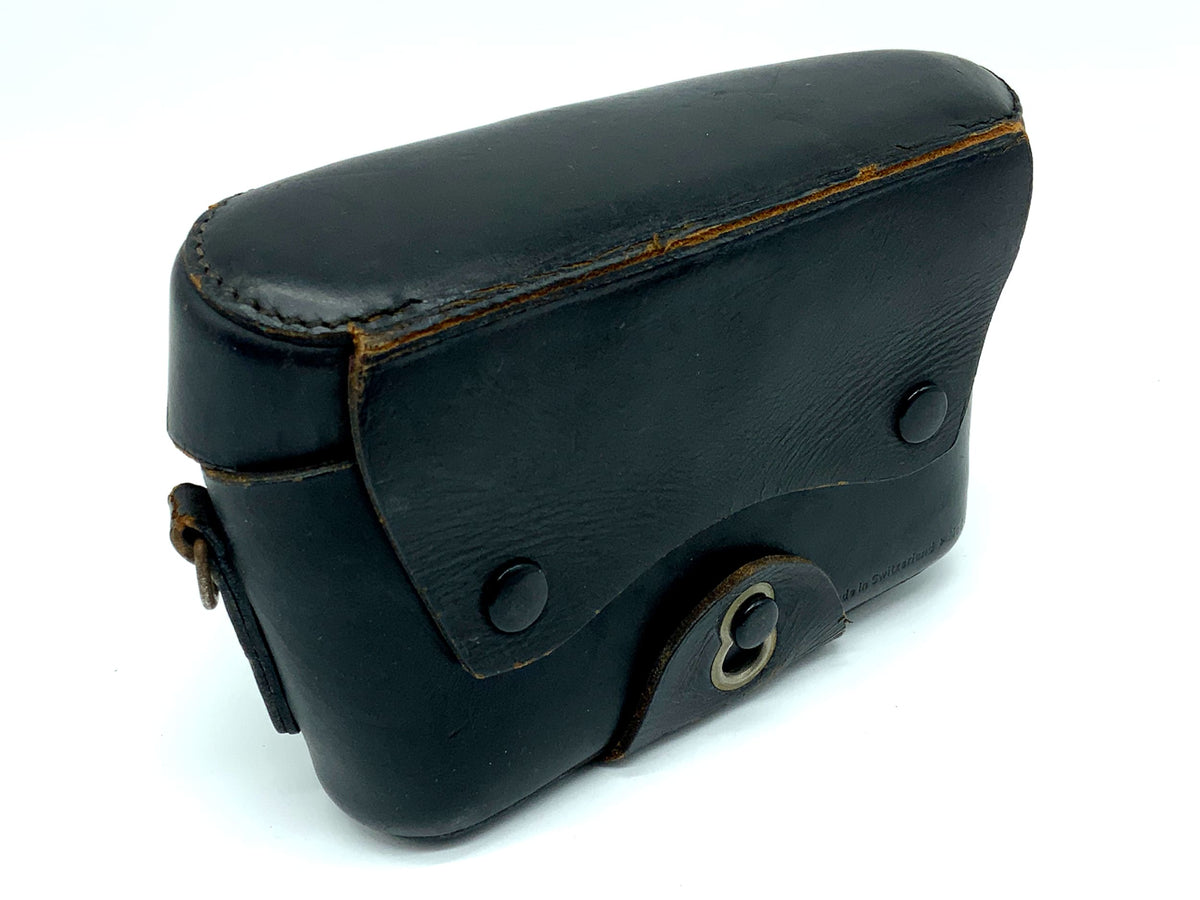 Alpa Reflex Mod. 9d Bereitschaftstasche schwarz Leder Case Tasche Fototasche