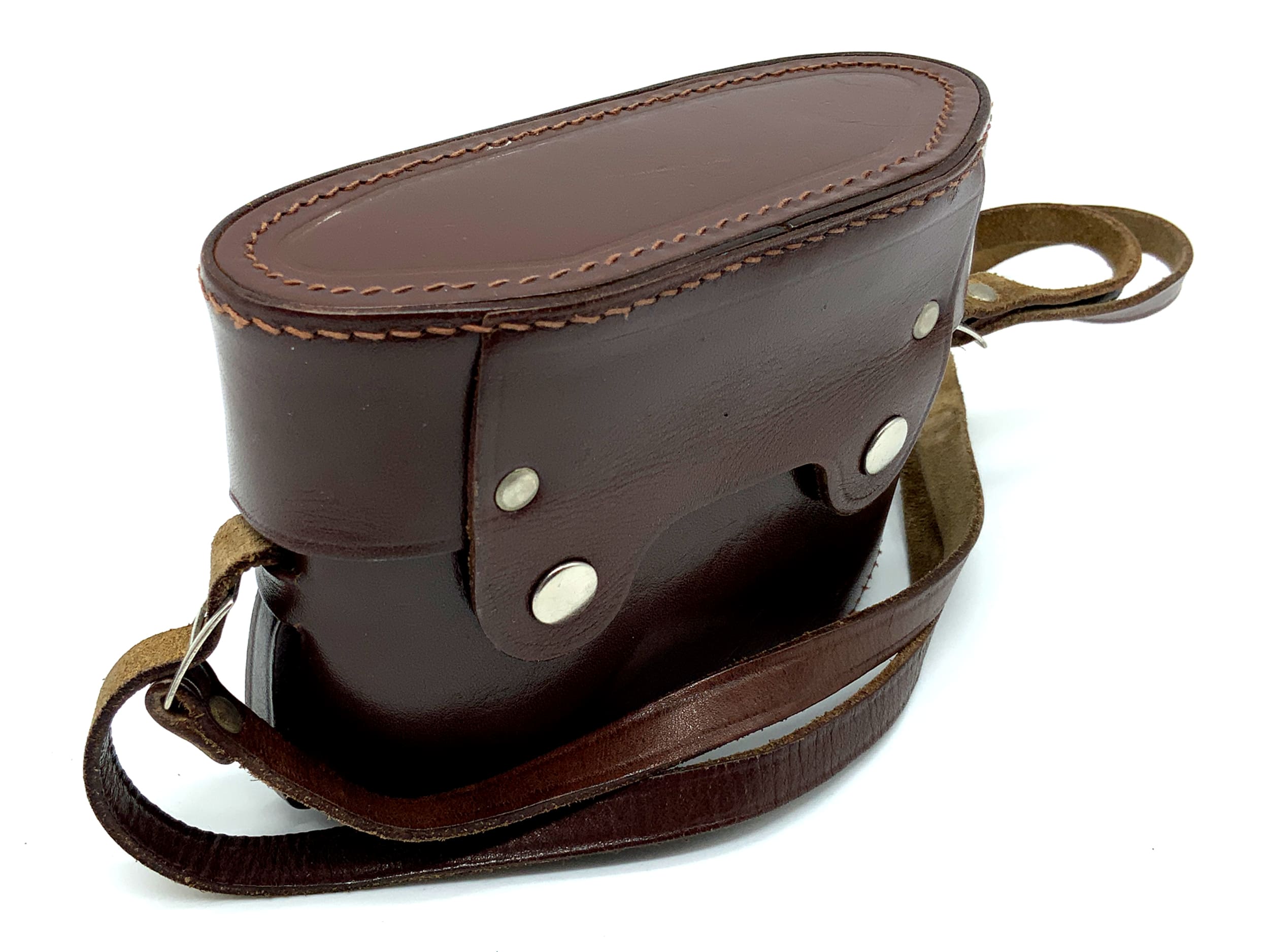 Ihagee Exa I Bereitschaftstasche braun Leder Case Tasche Fototasche Kameratasche