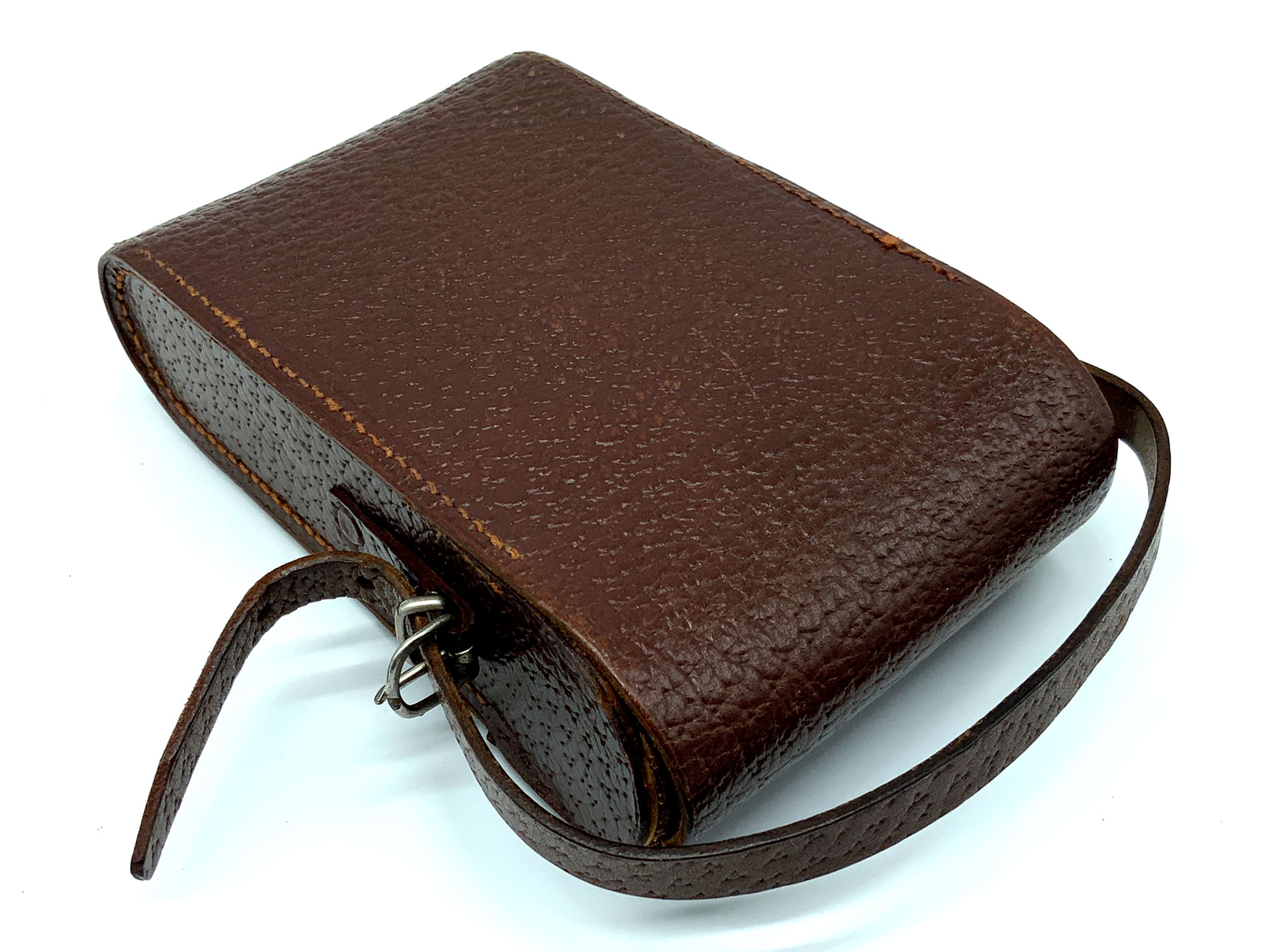 Voigtländer Virtus Bereitschaftstasche braun Leder Case Tasche Fototasche