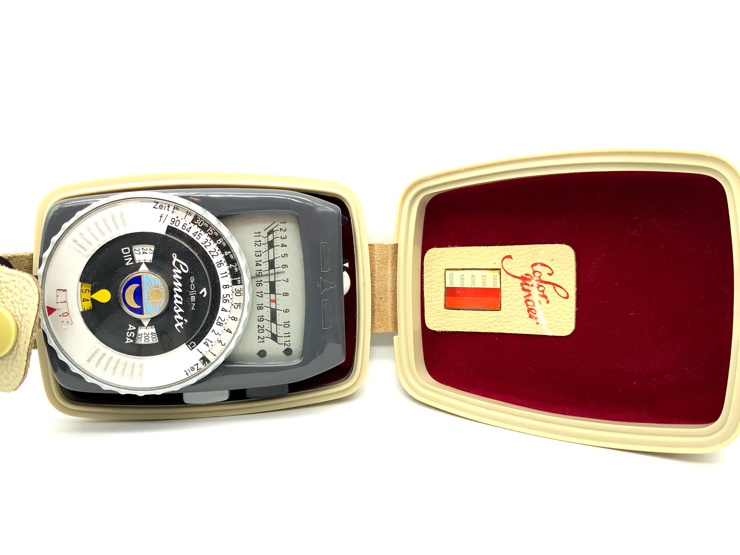 Posemètre Gossen Lunasix avec étui, posemètre