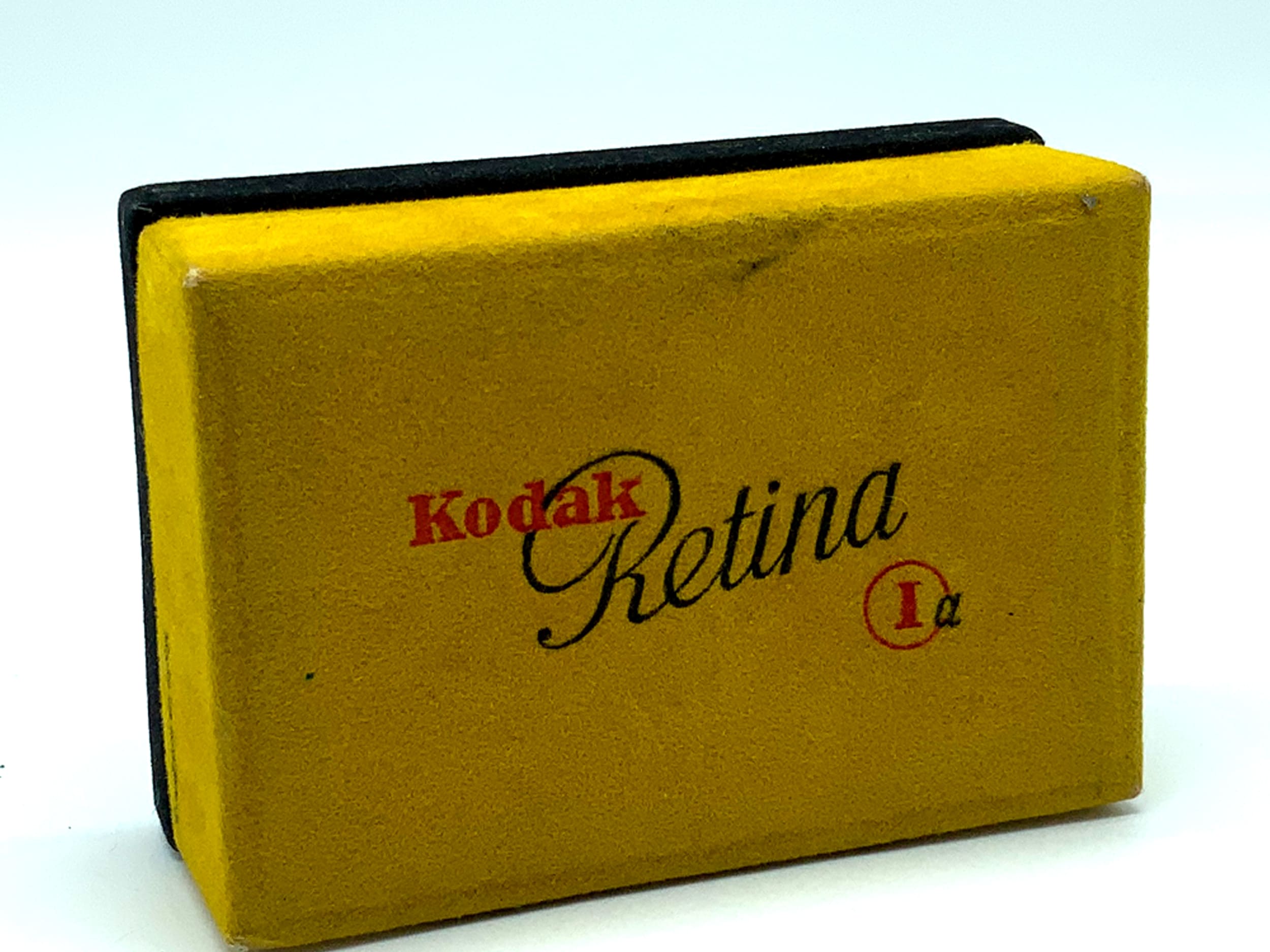 Kodak Retina Ia Tasche gelb Originalverpackung Fototasche Kameratasche