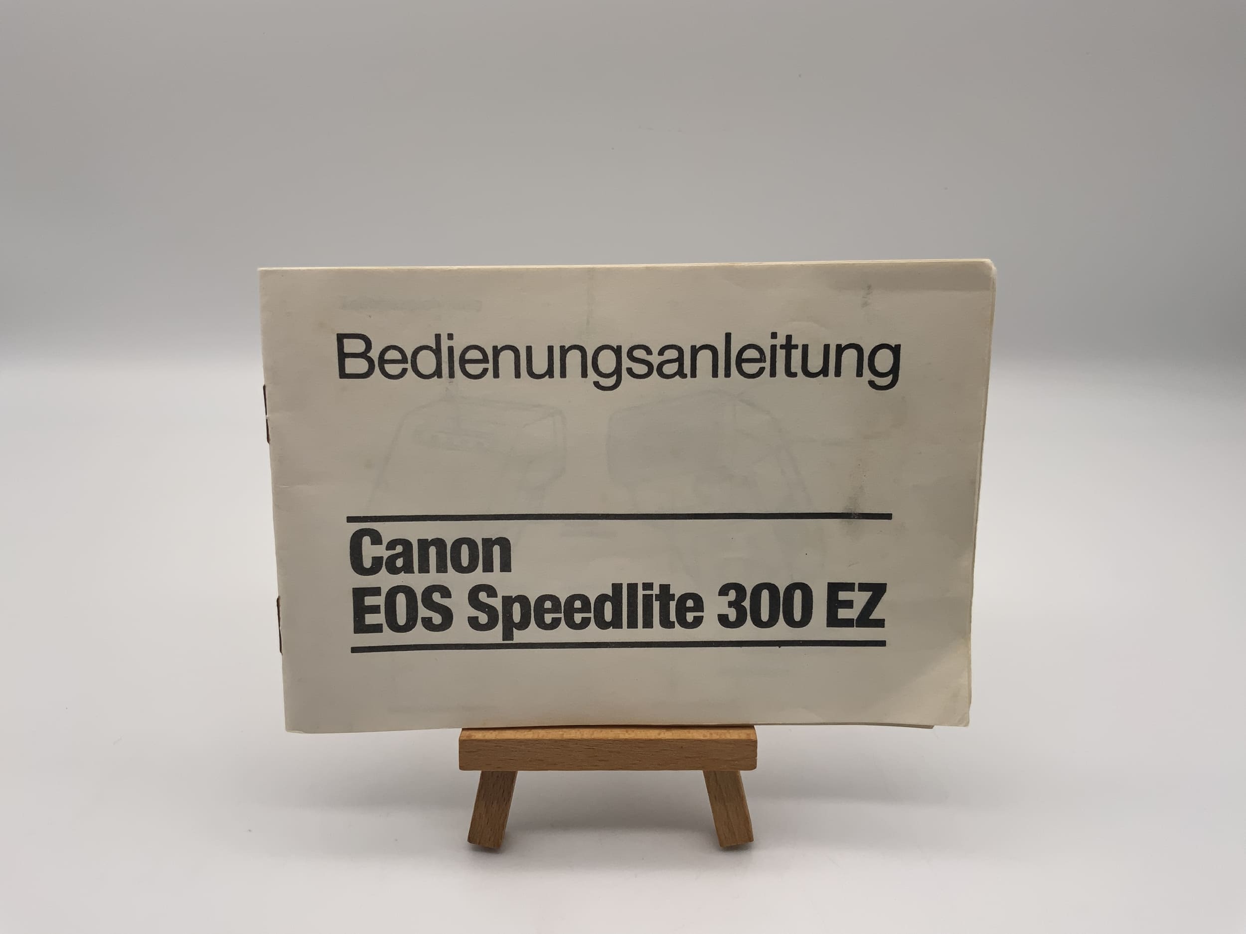 Canon EOS Speedlite 300 EZ Bedienungsanleitung