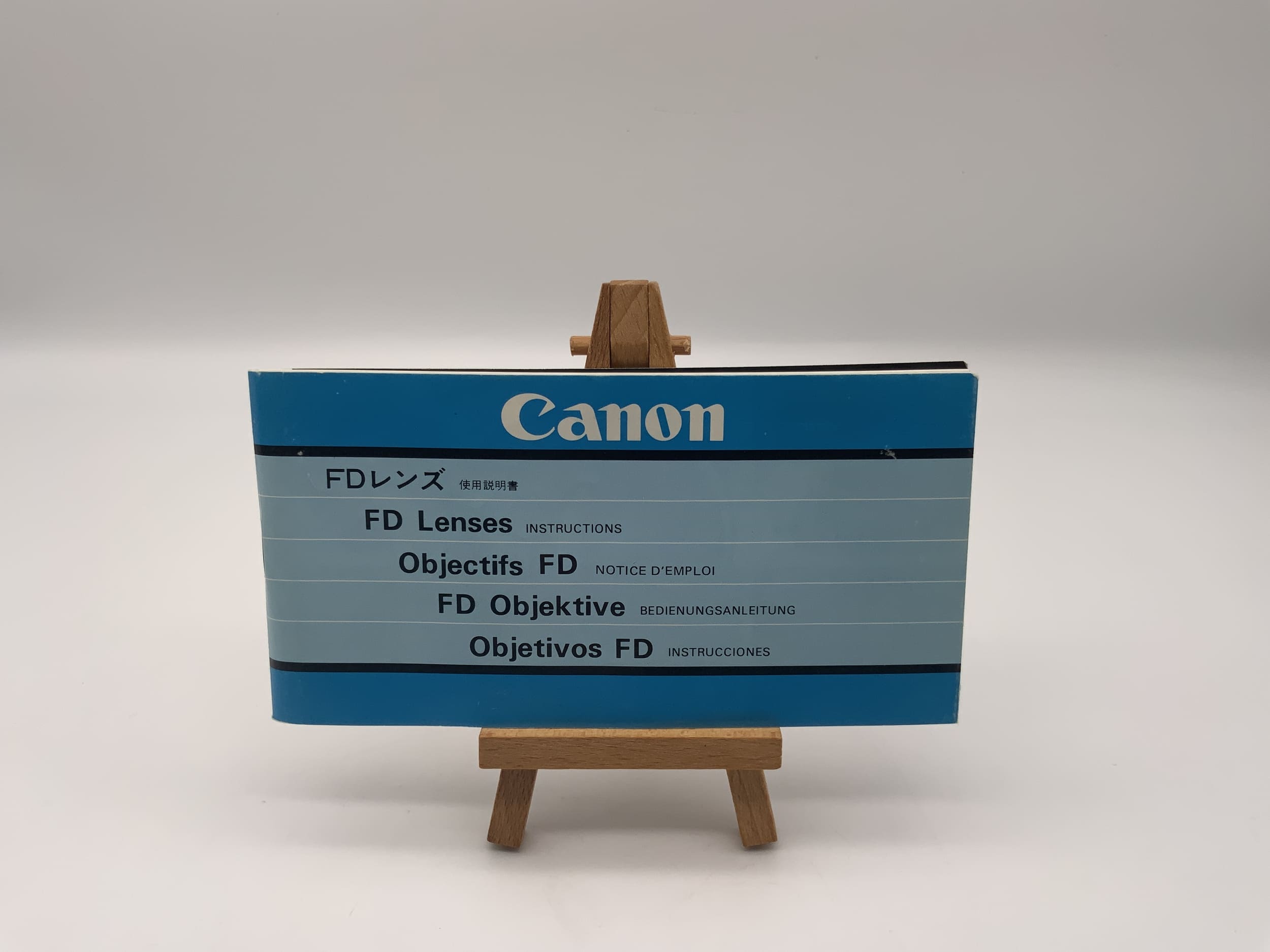 Canon FD Objektive Bedienungsanleitung