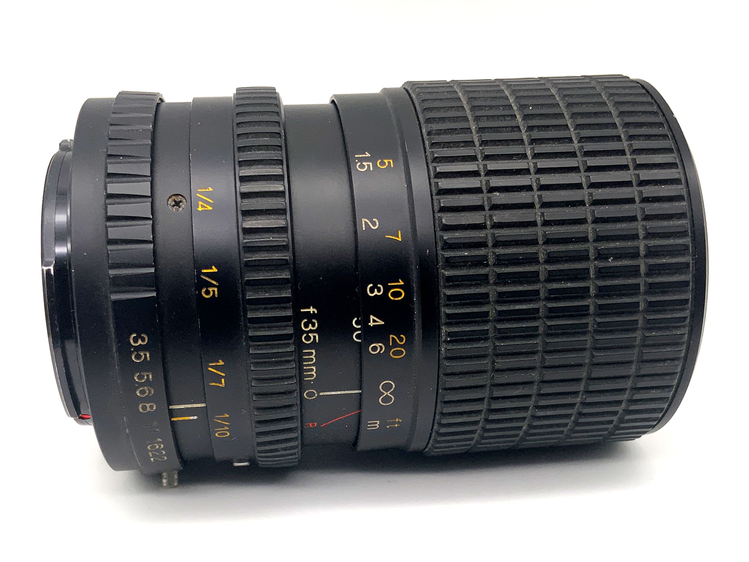 Osawa 35-105mm 1:3.5-4.5 Objektiv MC Macro Zoomobjektiv (Mamiya ZE)