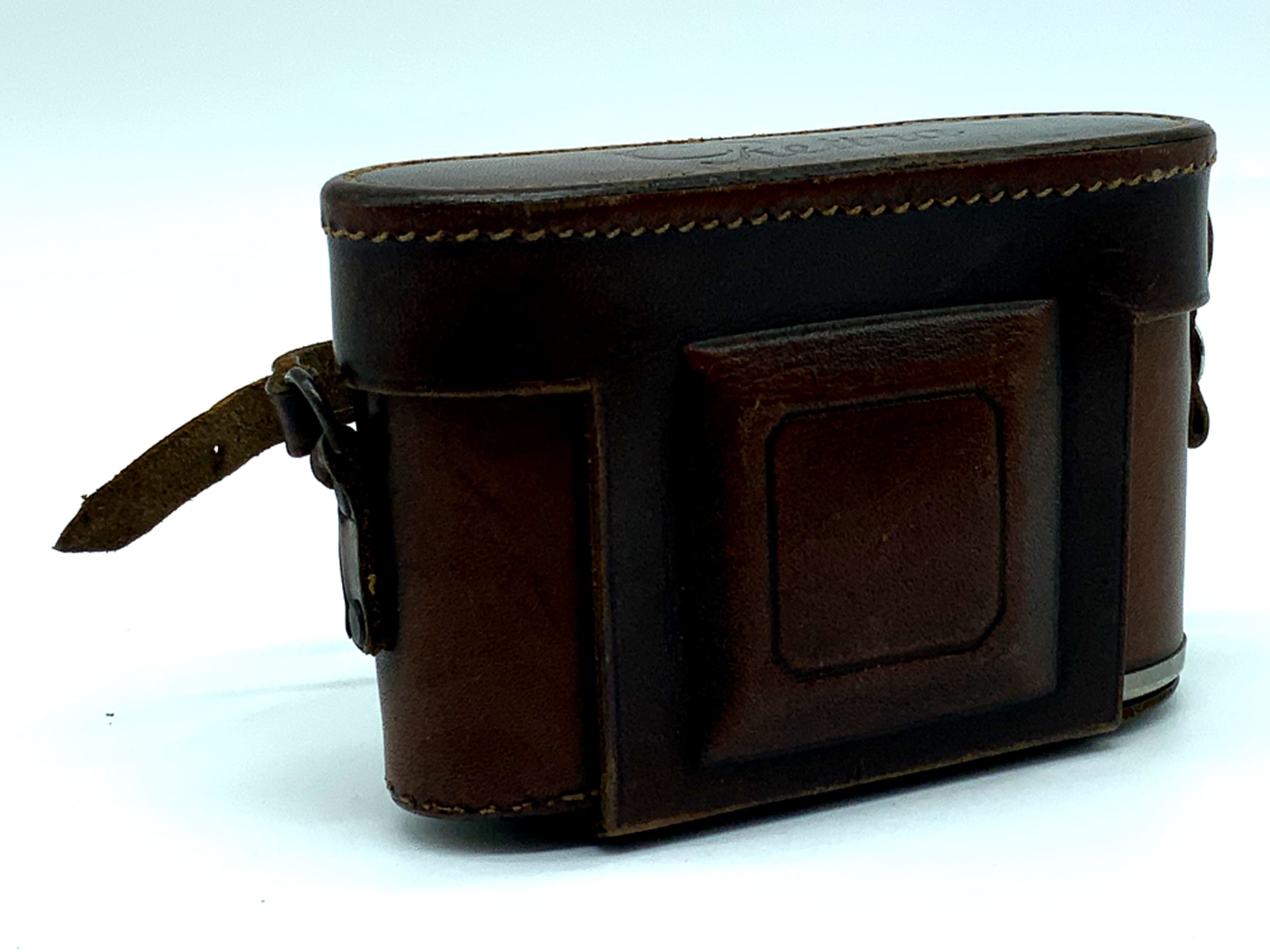 Kodak Retina I Bereitschaftstasche braun Leder Case Tasche Fototasche
