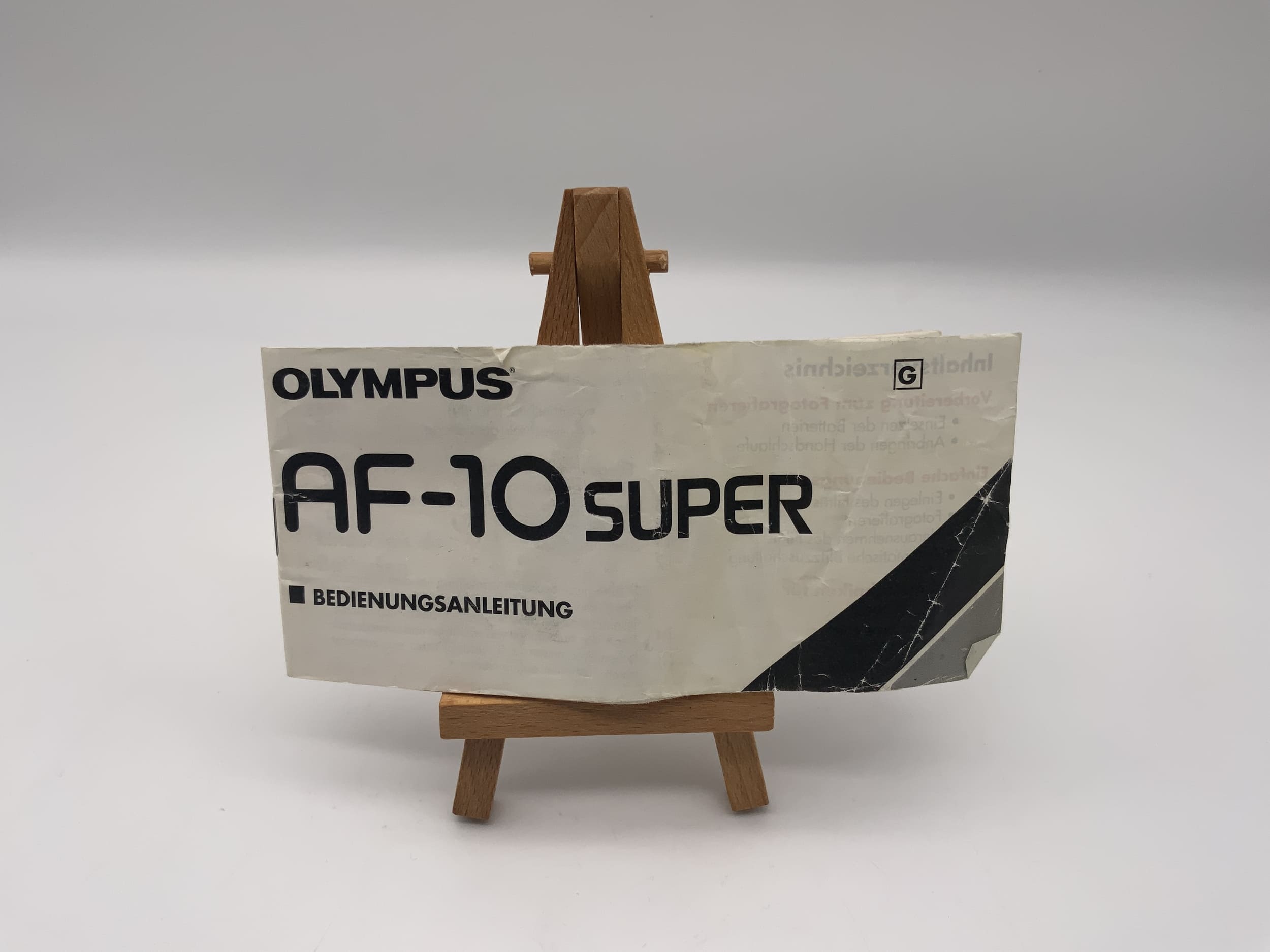 Olympus AF-10 Super Bedienungsanleitung