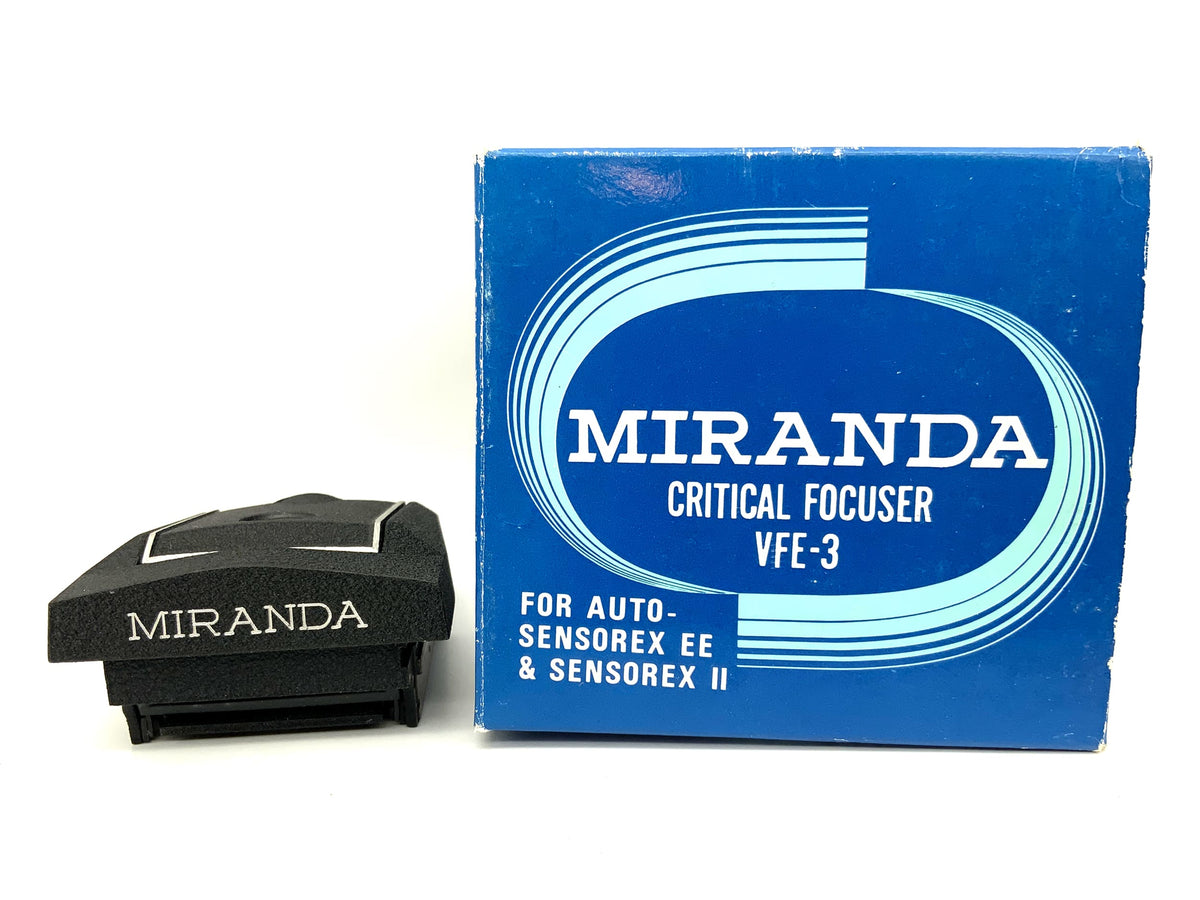 Miranda Critical focuser VFE-3 viewfinder magnifier for Auto-Sensorex EE, Sensorex II