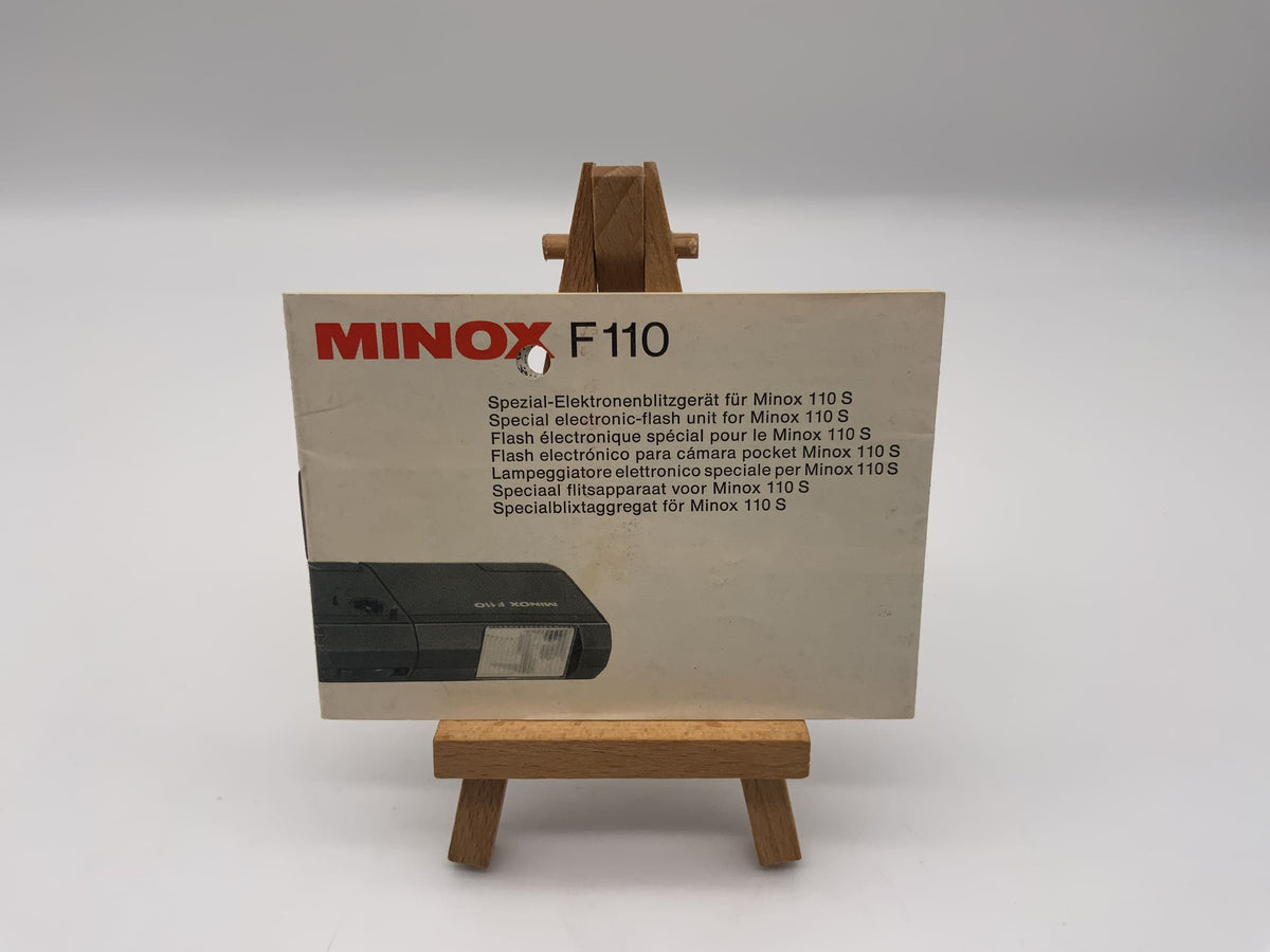 Manuel d'utilisation du Minox F110