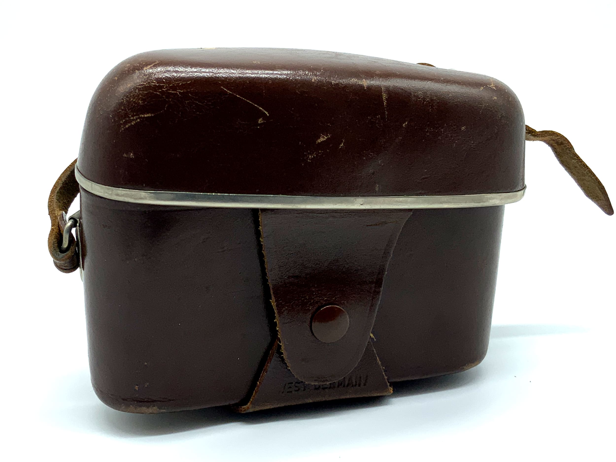 Voigtländer Bessamatic CS Bereitschaftstasche braun Leder Case Tasche Fototasche