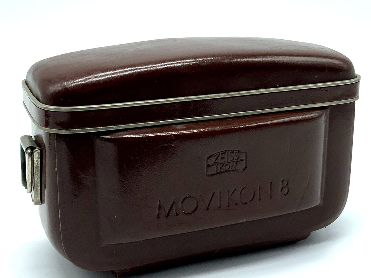 Étui en cuir marron pour appareil photo Zeiss Ikon Movicon 8 Ready Case