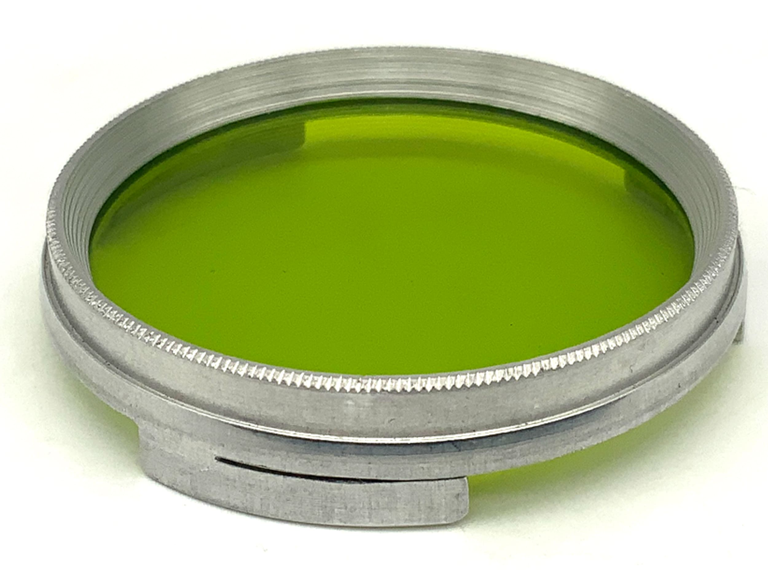Arnz Jena Farbfilter grün/green Steckfilter Slip On Filter 42mm Kreisförmig