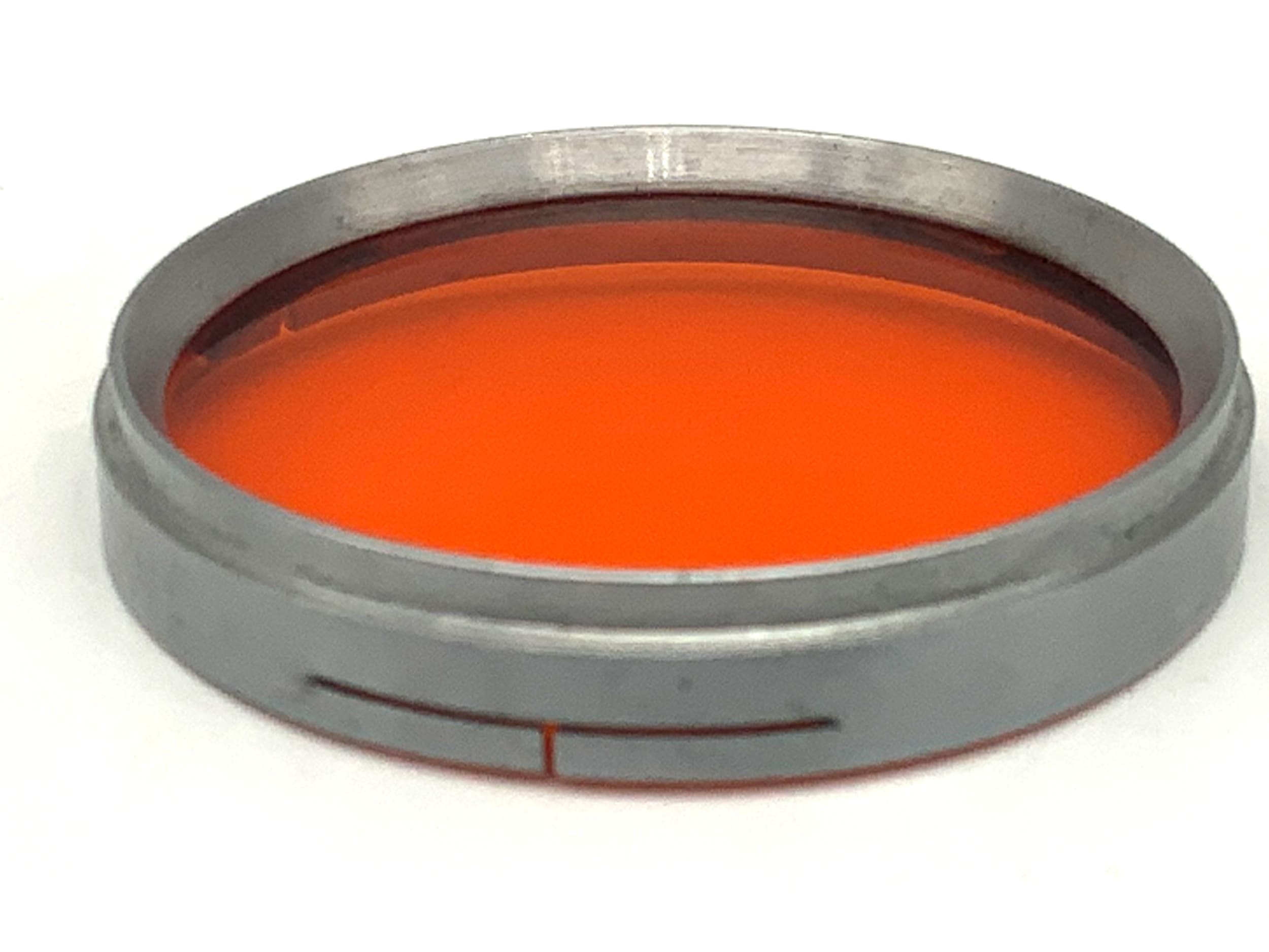 Filtre orange, filtre à enfiler, circulaire de 42 mm
