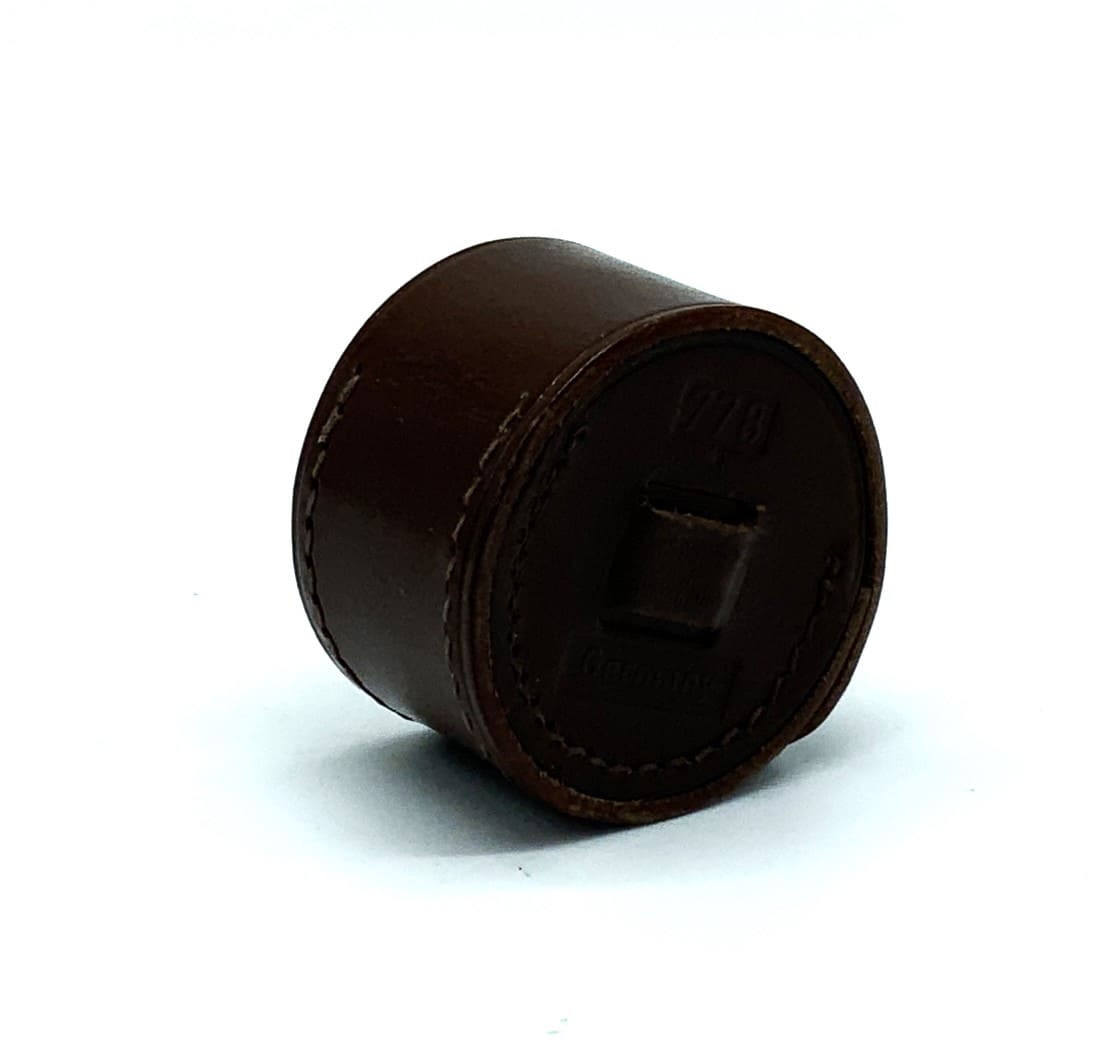 Zeiss Ikon 778 brown leather lens hood case bag for lens hood