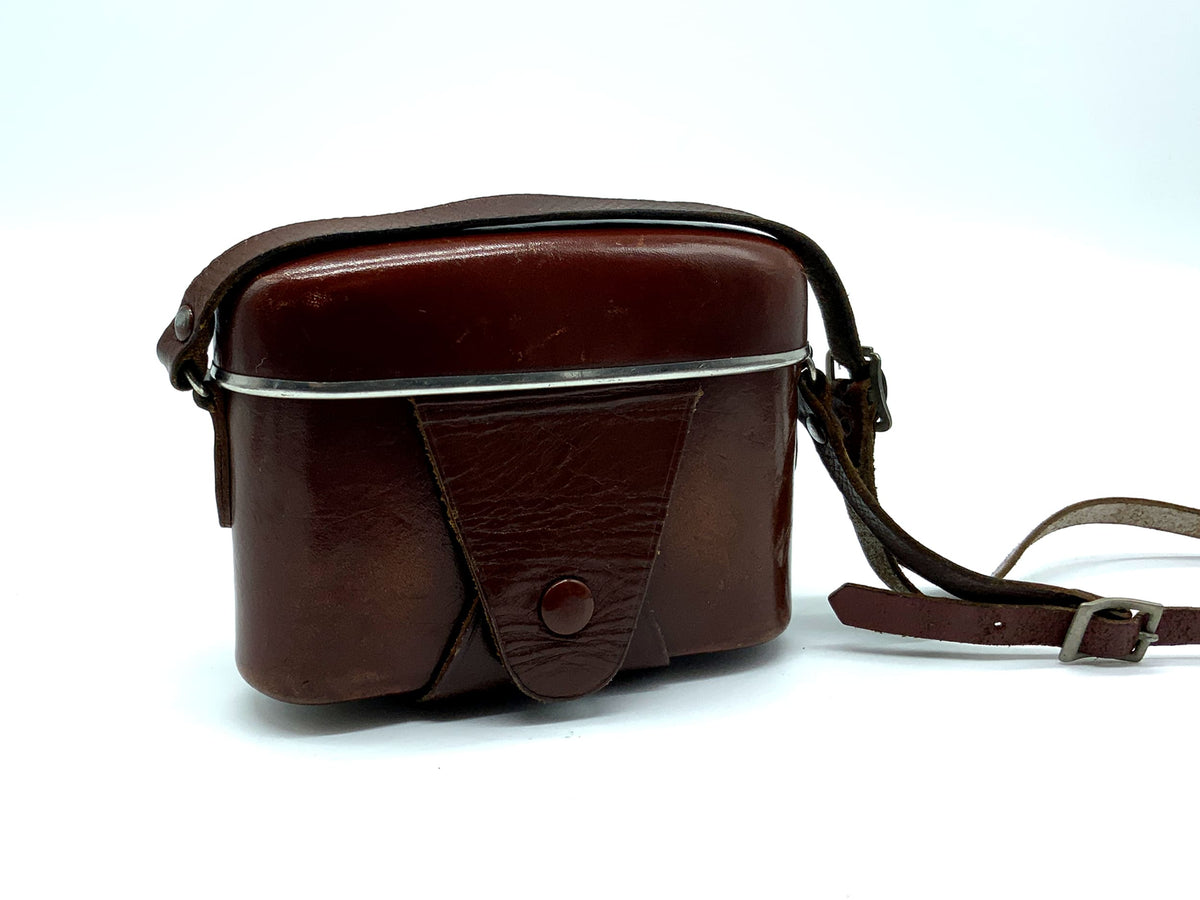 Zeiss Ikon Contina ready case, brown leather, 1284/24 bag
