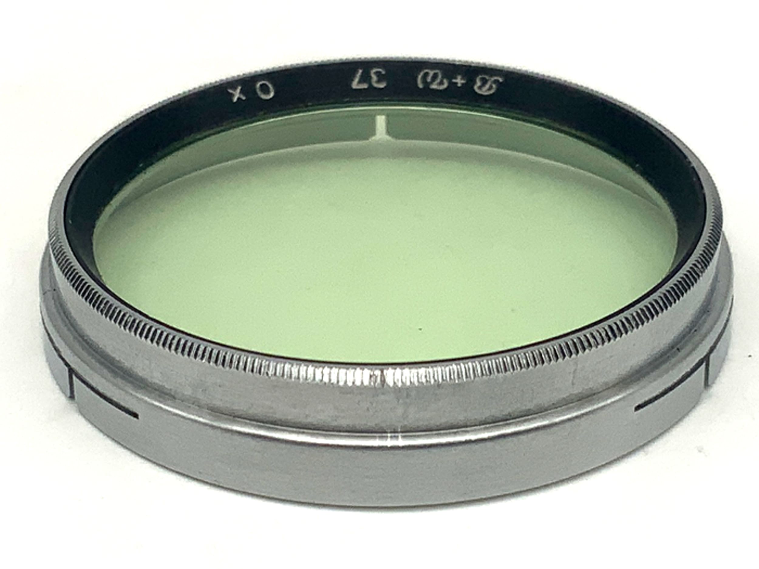 Filtre vert clair B+W, filtre à enfiler, circulaire de 37 mm