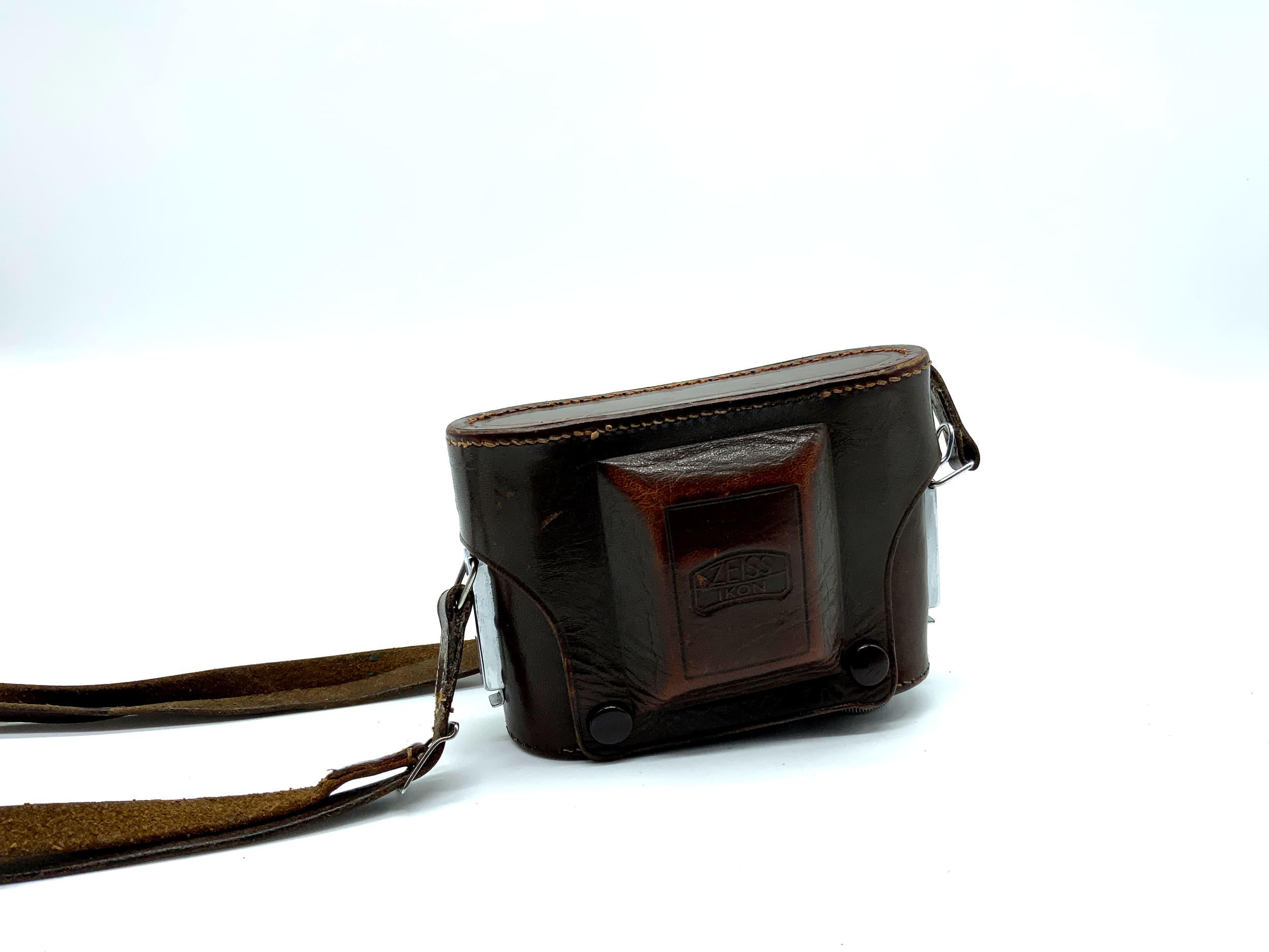 Zeiss Ikon für Contessa (533/24) Bereitschaftstasche braun Leder Case Tasche