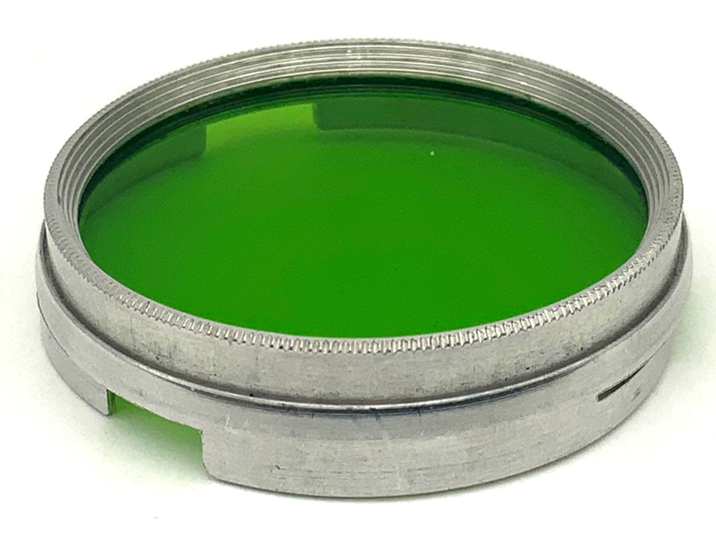 Arnz Jena Farbfilter grün/green Steckfilter Slip On Filter 37mm Kreisförmig