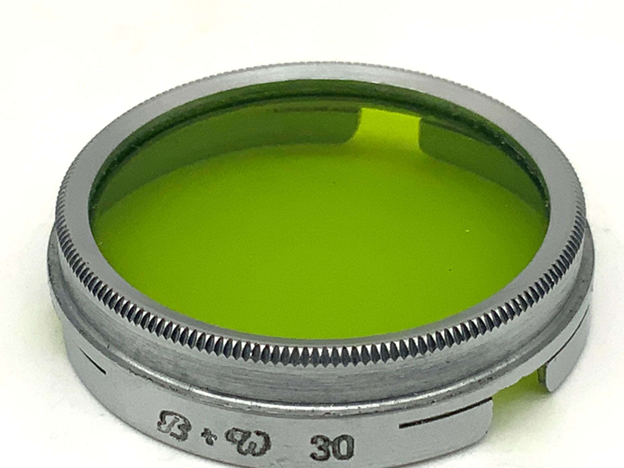 B+W Farbfilter grün/green Steckfilter Slip On Filter 30mm Kreisförmig