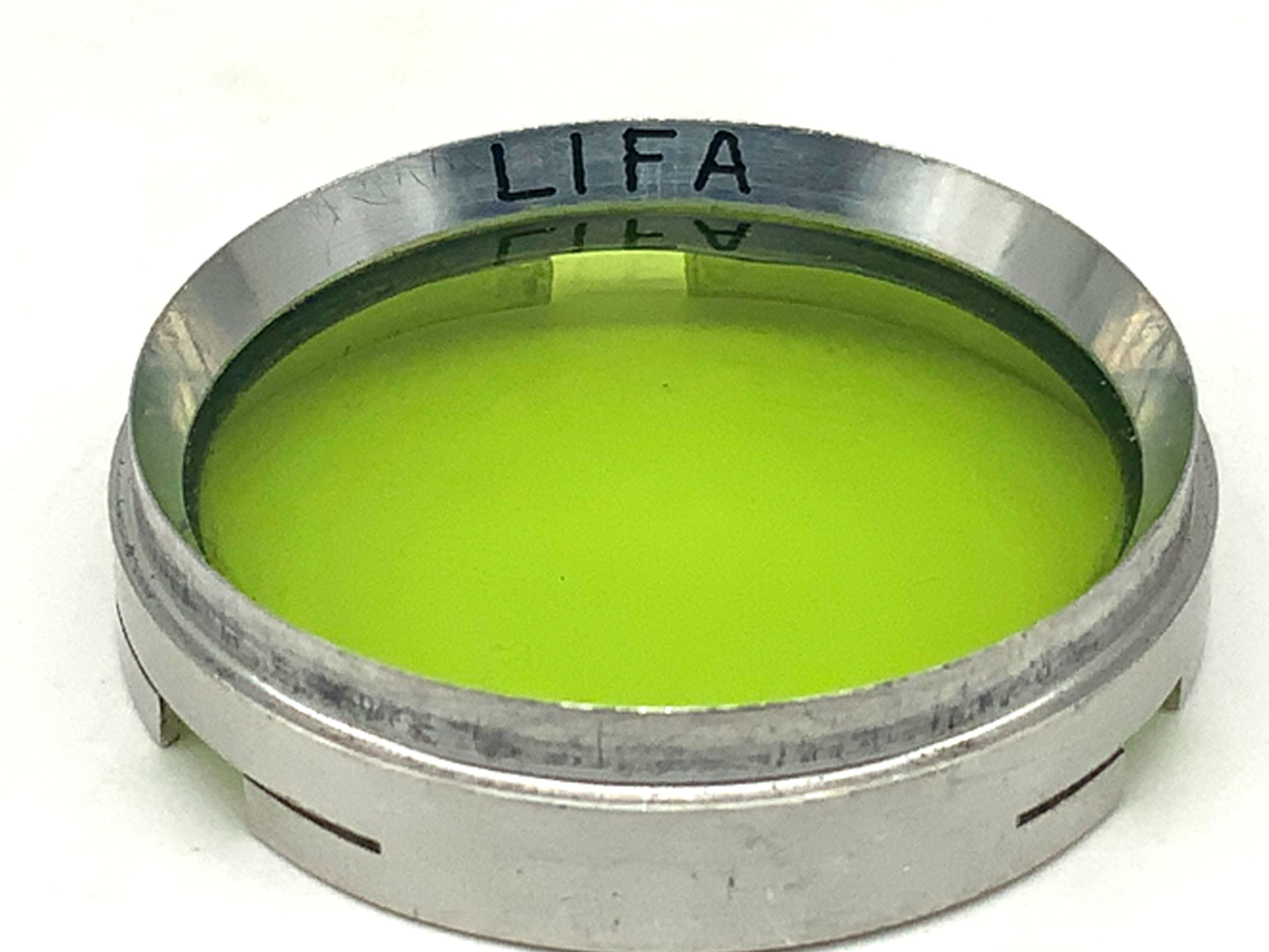 Lifa Farbfilter grün/green P 0/30 Steckfilter Slip On Filter 30mm Kreisförmig