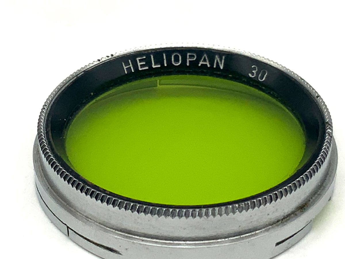 Heliopan Farbfilter grün/green Steckfilter Slip On Filter 30mm Kreisförmig